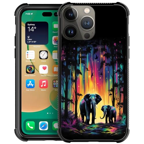 Colorful Elephant Forest