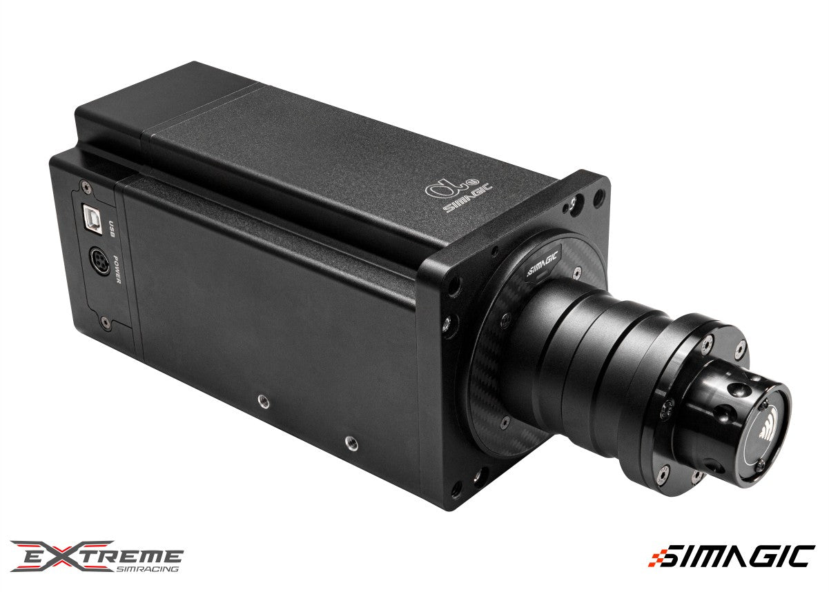 Simagic Alpha U Direct Drive Racing Wheel - 23Nm High Torque Force Feedback for PC & PS5 - Perfect for Sim Racing, Drifting, and Competitive Gaming