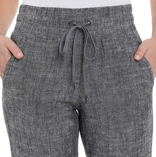 Women's Casual Fleece Sweatpants - Soft Comfortable Joggers for Lounge, Yoga & Running - Plus Size Options Available