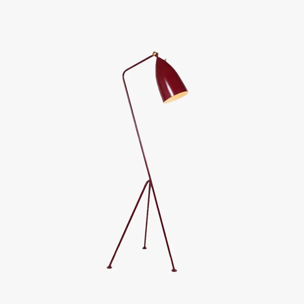 Minimalist Slanted Tripod Floor Lamp - Modern Adjustable Standing Light for Living Room, Bedroom & Office Decor