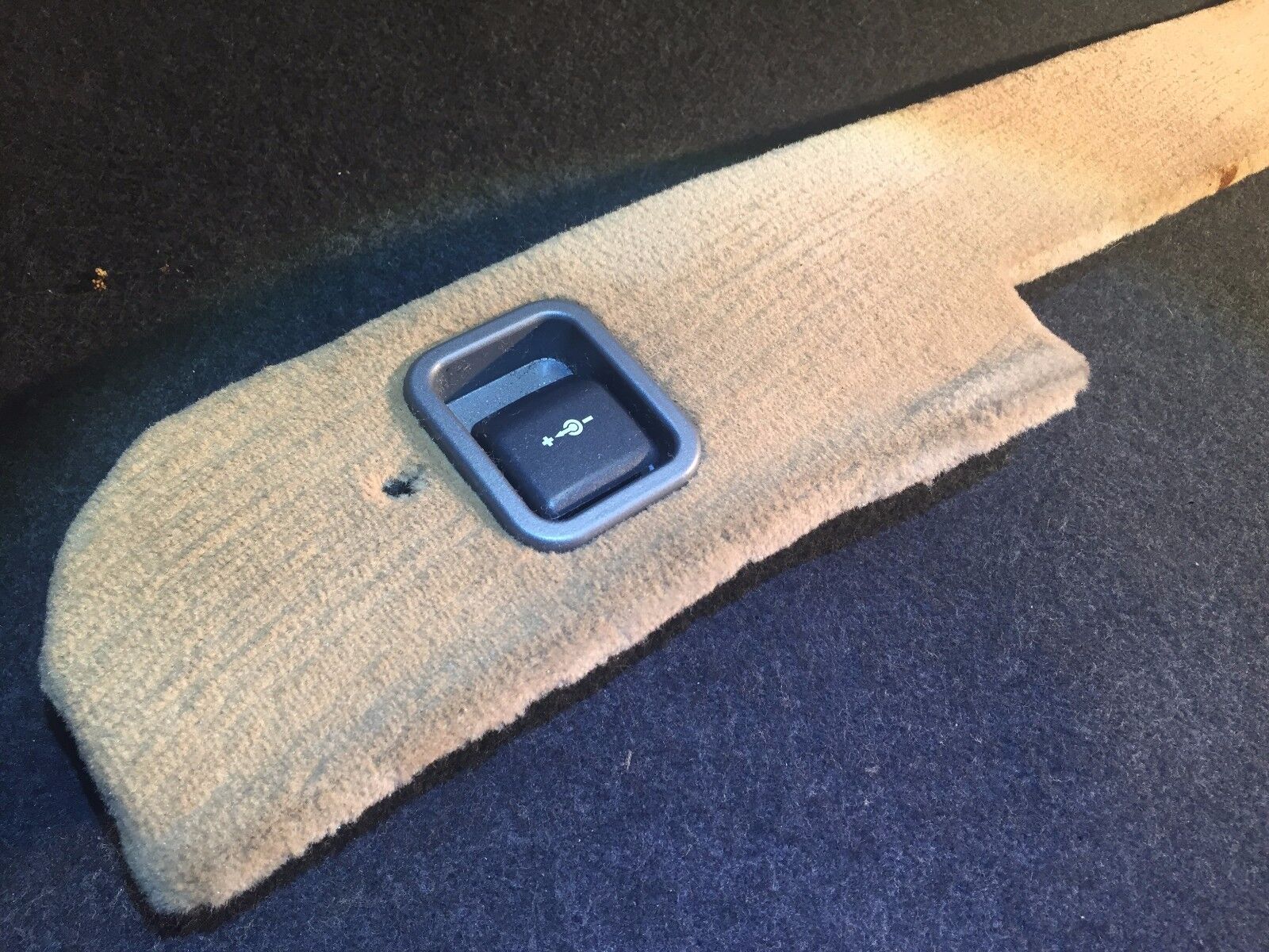 02 03 04 05 BMW 745i E65 Right Passenger Side Center Console Carpet Trim OEM Replacement - Perfect for Interior Upgrade & Car Restoration Projects