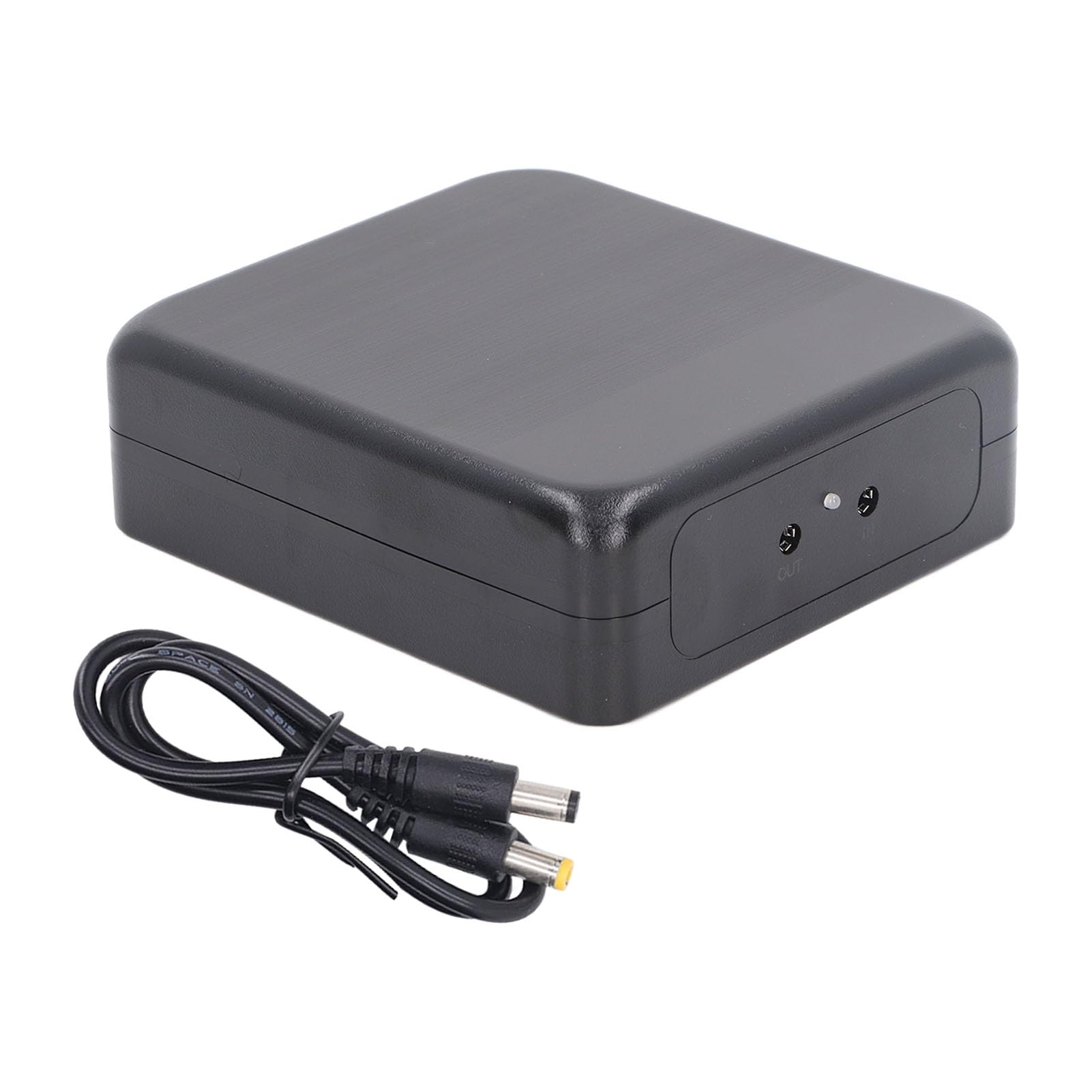 19V Mini UPS Backup Battery Power Supply - Stable Current Protection for Routers & Security Cameras | ABS PC Material | Ideal for Home & Office Network Equipment