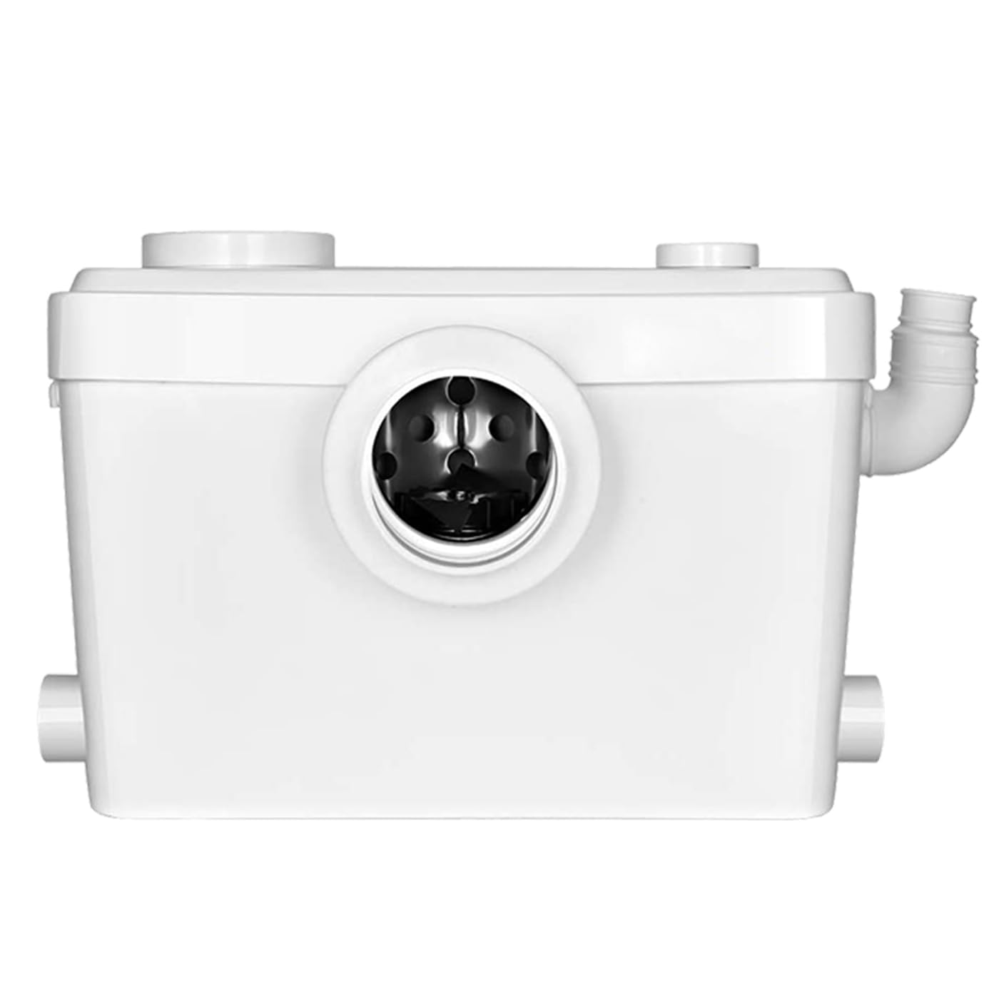 600W 110V Macerator Sewage Pump - Heavy Duty Waste Water Disposal System for Marine Toilet, Bathroom, Laundry & RV Use - Quiet & Efficient Macerating Technology for Boats, Campers & Off-Grid Living
