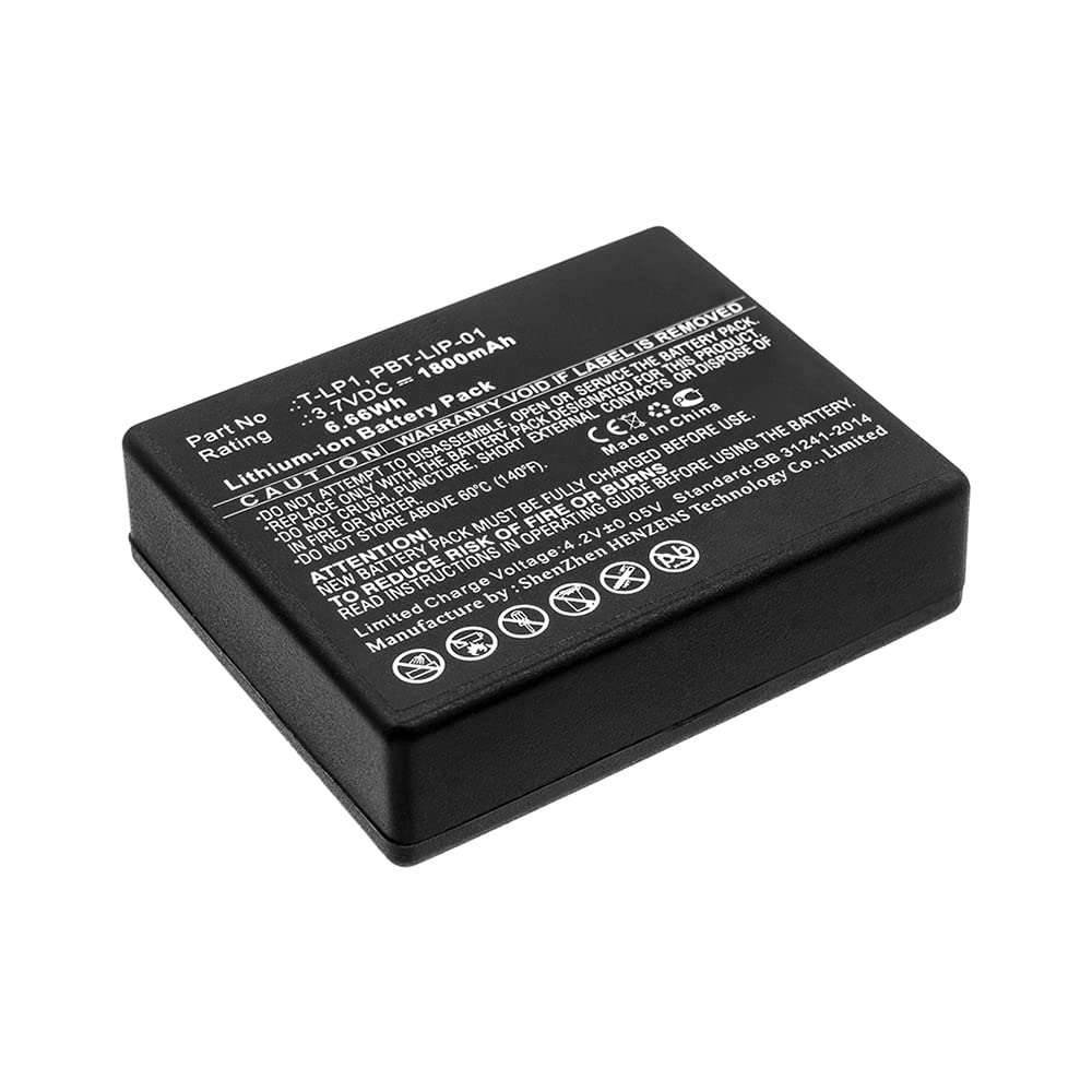 Synergy Digital Wireless Headset Batteries - 3 Pack Li-ion 3.7V 1800mAh Replacement for HME 2GL-523450-G2017 Wireless Headset | Perfect for Call Centers, Office Communication & Customer Service Professionals