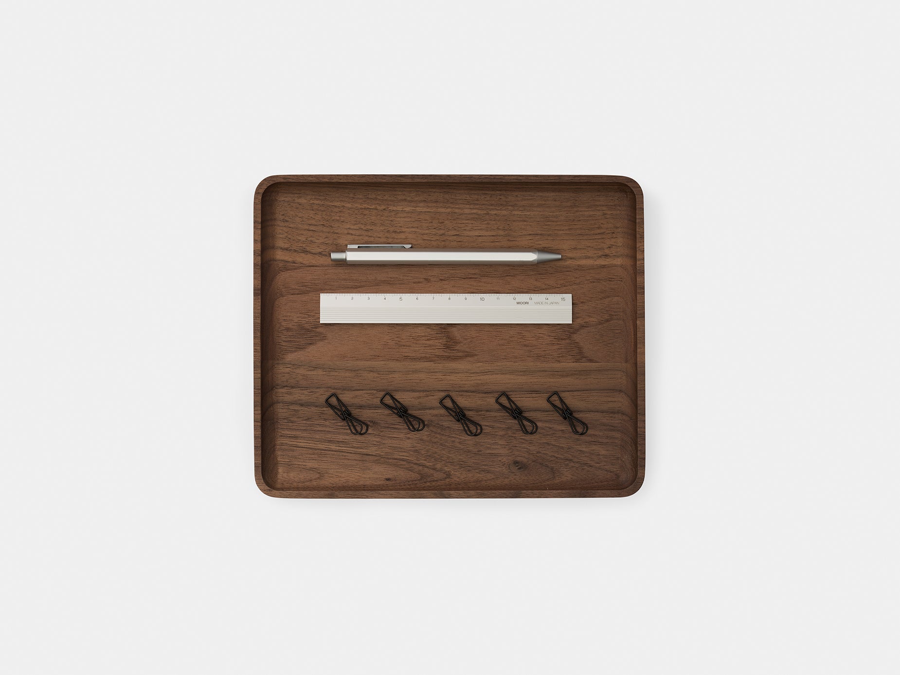 Handmade Wooden Catchall Tray - Natural Wood Jewelry Dish & Key Organizer for Entryway, Dresser, Nightstand | Home Decor & Gift Idea
