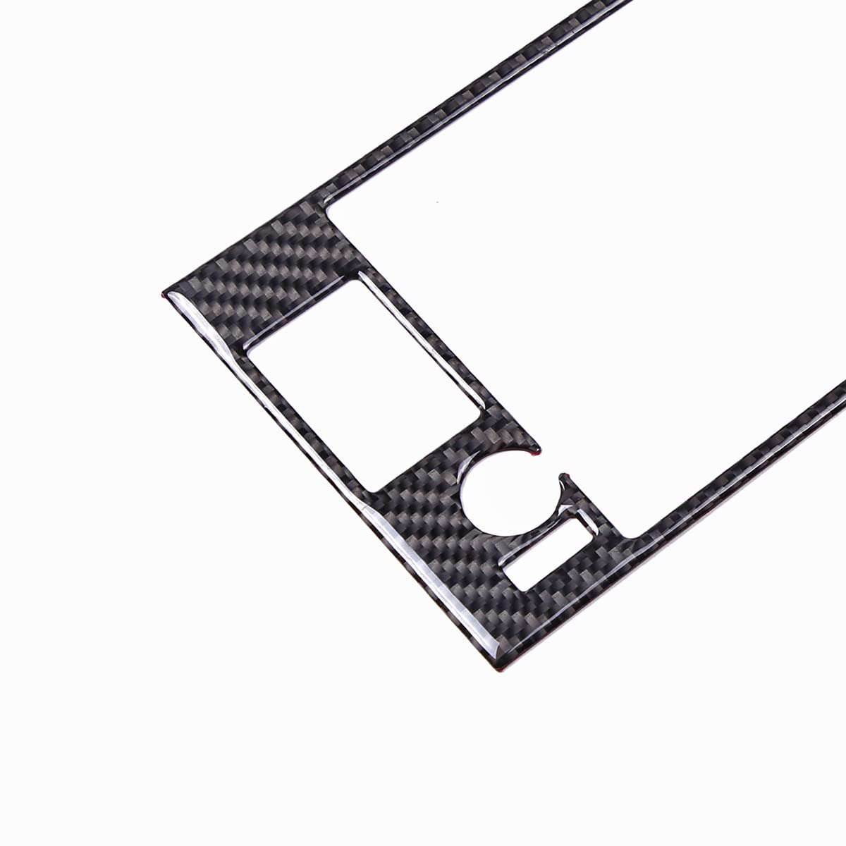 **2022 Subaru BRZ Real Carbon Fiber Soft Trim Accessories - GPS Navigation Screen Decorative Frame Panel Sticker (Carbon Fiber Black) | Interior Upgrade & Stylish Dash Protection**    *(Use Case: Enhance your Subaru BRZ's interior with this premium carbon fiber frame sticker, protecting your navigation screen while adding a sleek, sporty look.)*