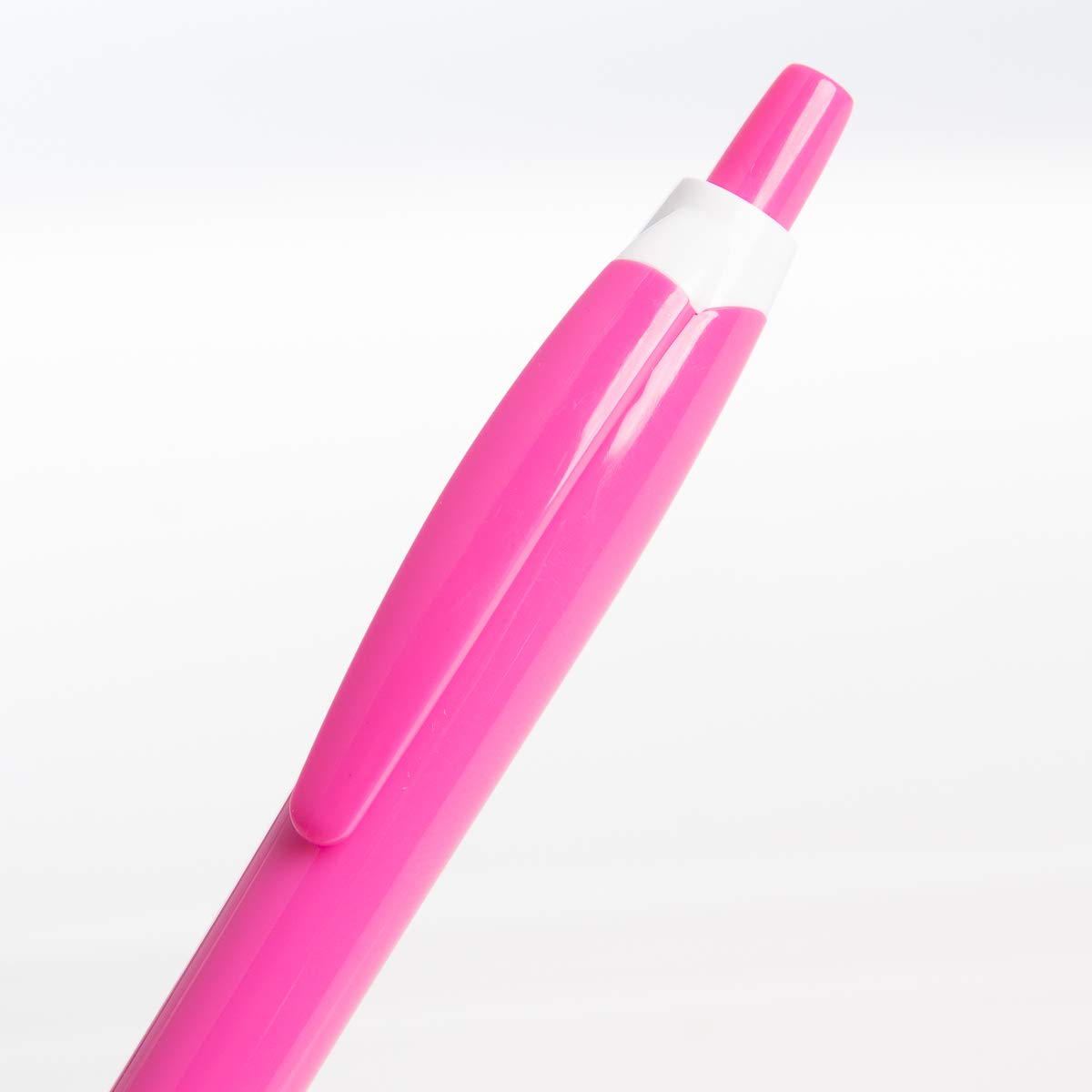 100 Pack Bulk Retractable Ballpoint Pens - Smooth Black Ink Office & School Supplies for Writing, Note Taking, Journals, Exams - Ideal for Students, Teachers, Professionals (Pink, 100 Count)
