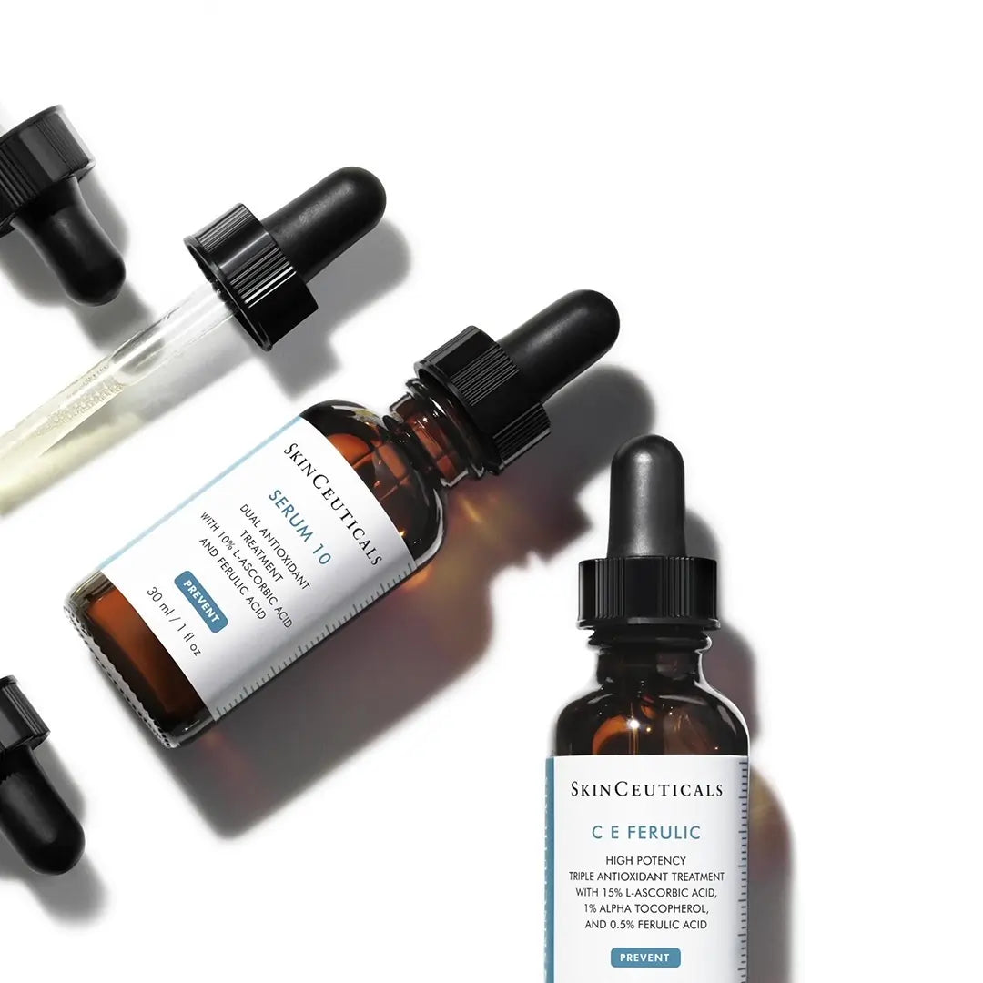 SkinCeuticals Serum 10 AOX+ Antioxidant Vitamin C Face Serum for Brightening & Anti-Aging - Perfect for Daily Skincare Routine & Nighttime Use