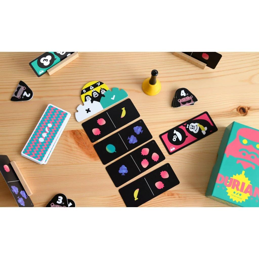 Oink Games - Durian French Version - Fun & Strategic Card Game for Family Game Nights & Parties