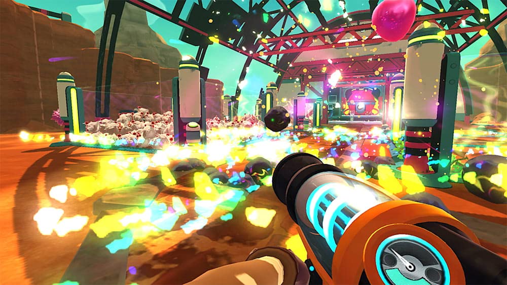 Slime Rancher: Plortable Edition for Nintendo Switch - Adorable Adventure Game for Kids & Adults - Perfect for Home Entertainment & Travel Gaming