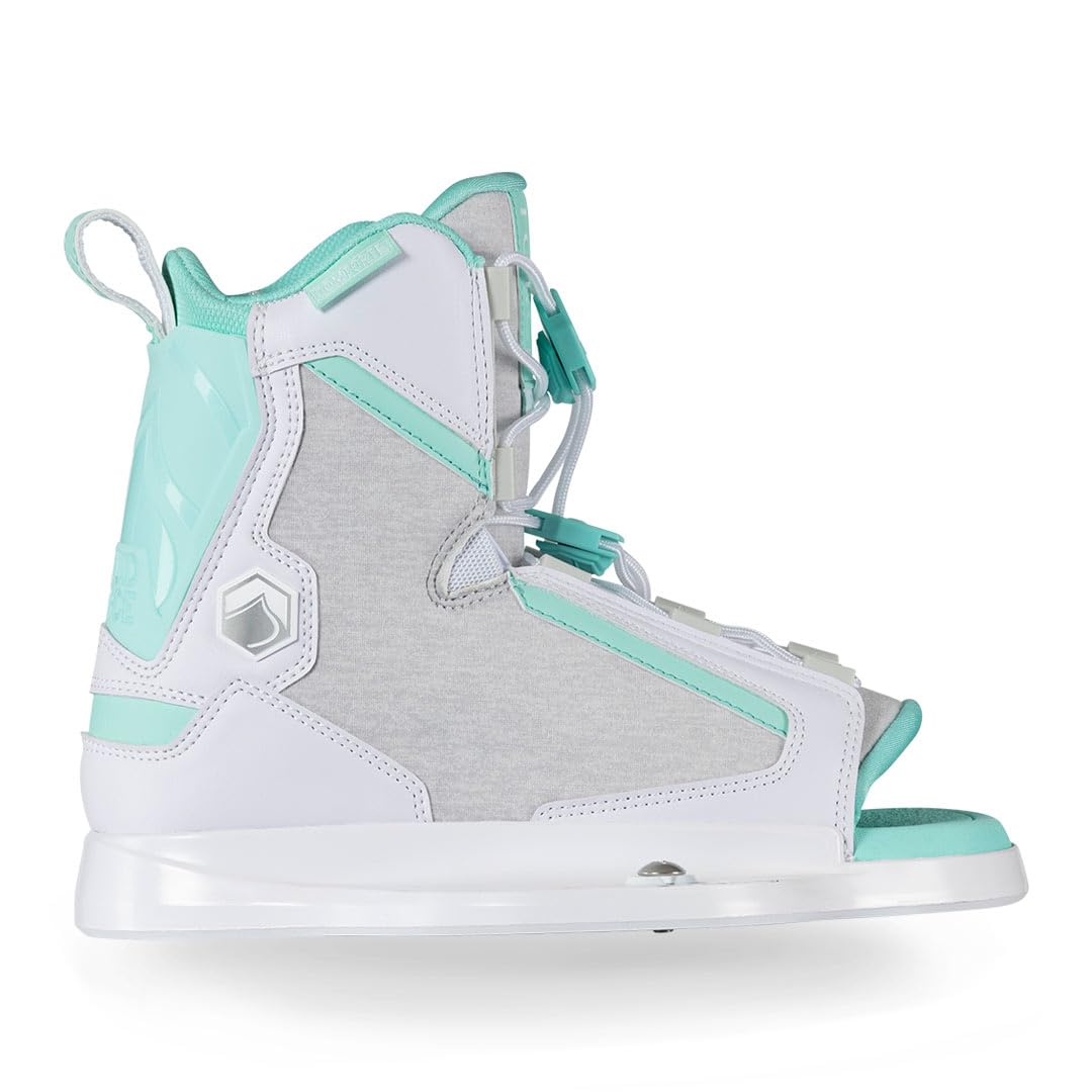 Liquid Force 2025 Women's Plush Wakeboard Bindings - Comfortable & Secure Wakeboarding Boots for Women | Perfect for Water Sports & Boat Riding