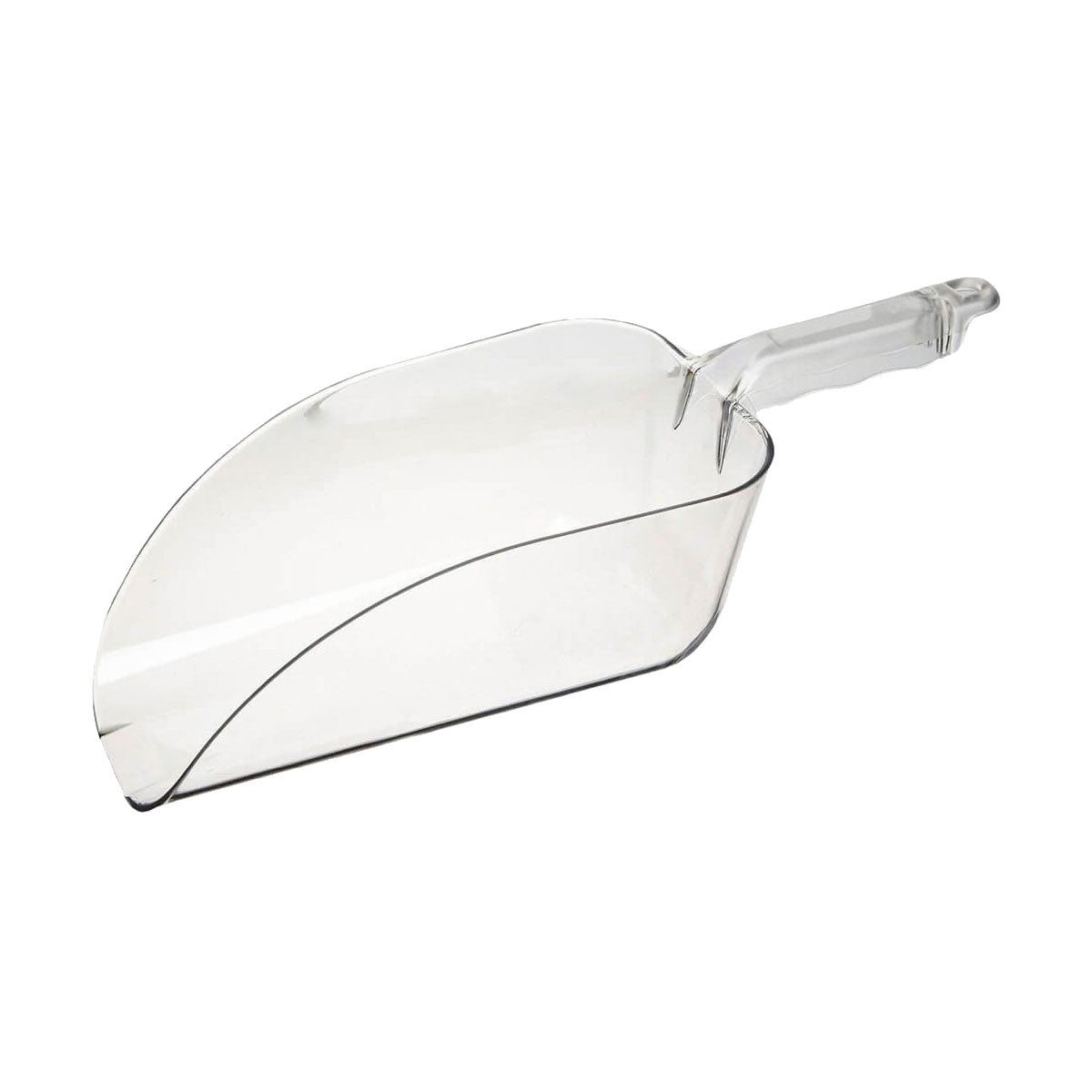 Cambro SCP64CW135 Camwear Clear 64 oz Scoop - Perfect for Food Service, Restaurants, and Catering
