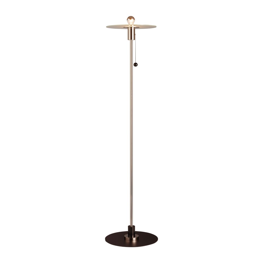 TECNOLUMEN Gyula Pap BST 23 Modern Floor Lamp - Adjustable Height LED Reading Light for Living Room, Bedroom & Office