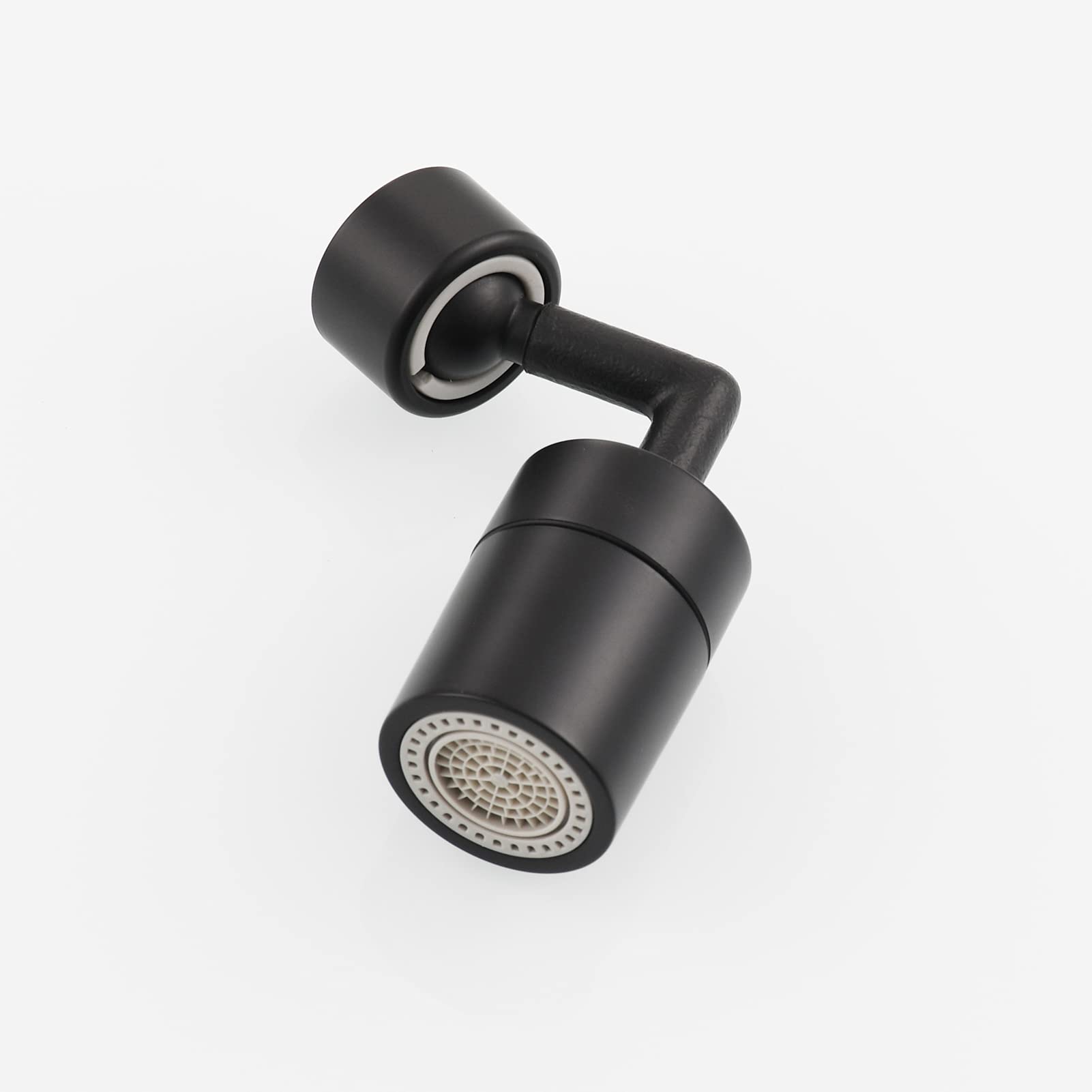 Premium Brass Faucet Aerator M22 x M24 - Water Saving Sink Tap Aerator for Bathroom, Kitchen & Balcony - Durable Black Finish for Better Water Flow & Efficiency