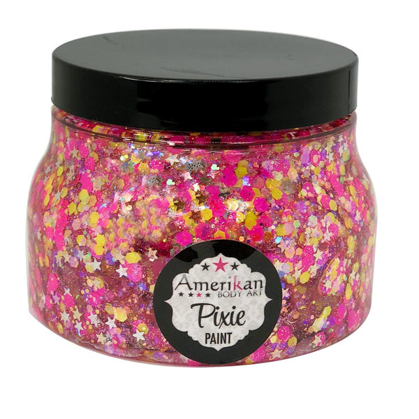 Glow in The Dark Pixie Paint - 4 oz Non-Toxic Body Paint for Kids & Adults - Perfect for Halloween, Parties, Cosplay & Face Painting
