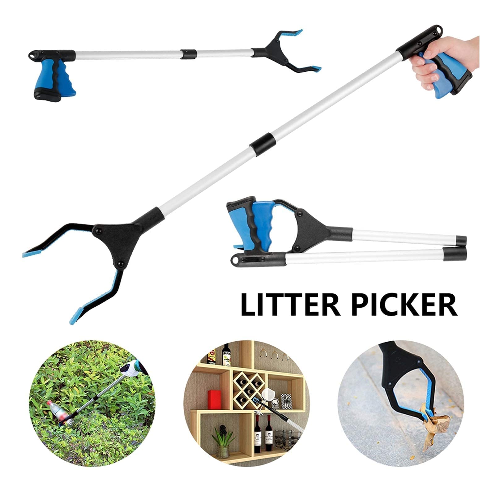 Foldable Extra Long Grabber Tool - 32
