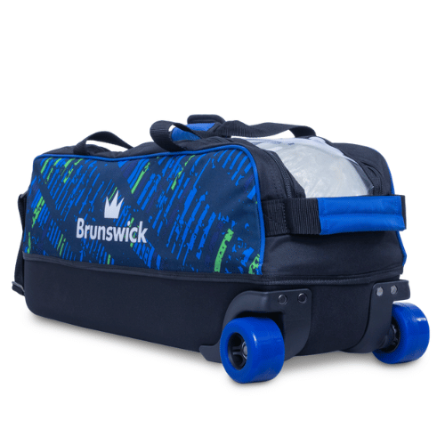 Brunswick Punisher 3 Ball Tote Bowling Bag - Durable & Lightweight for League Play & Practice - Perfect for Bowling Enthusiasts & Tournament Players