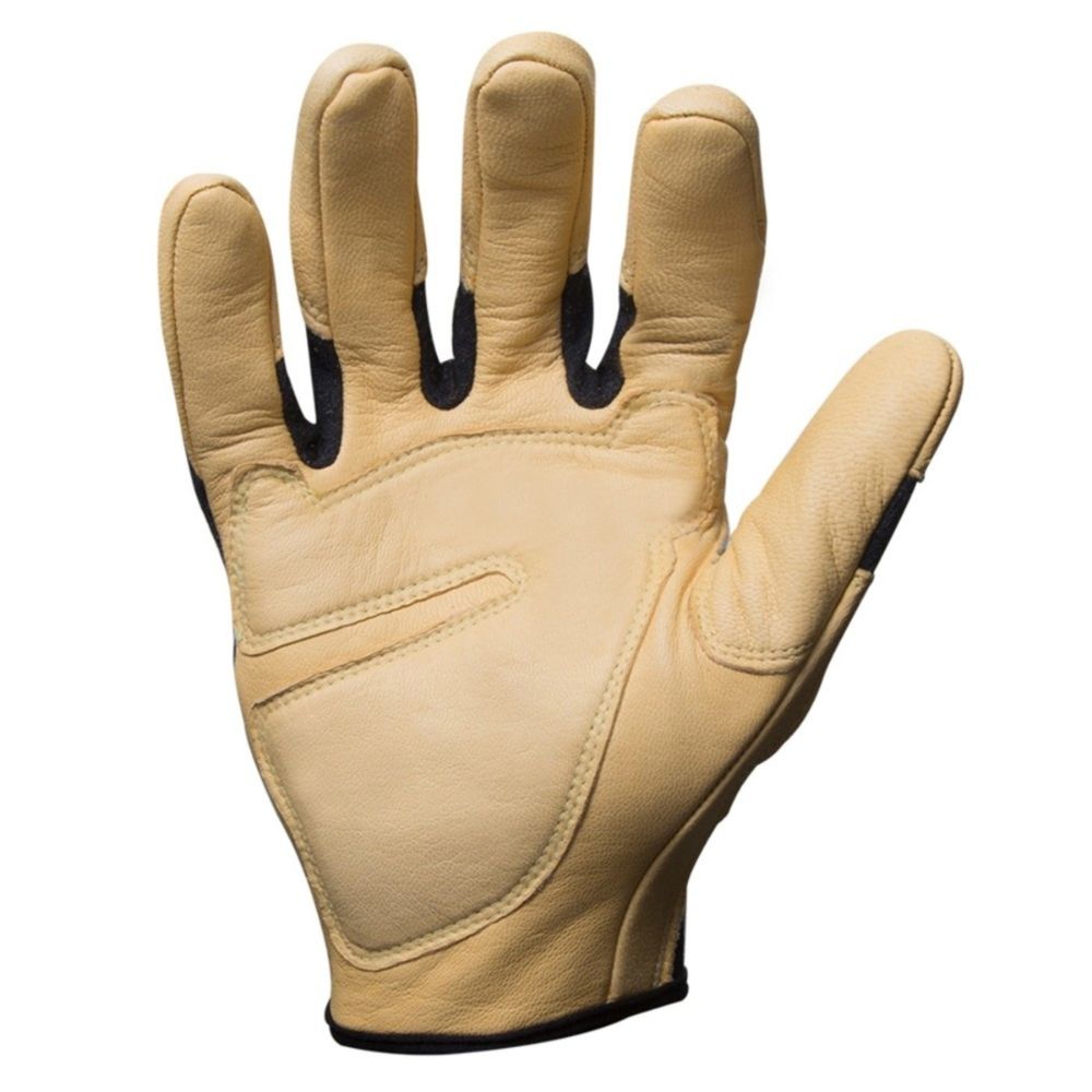 212 Performance FRGGSA 05 009 GSA Compliant Fire Resistant Premium Leather Work Gloves - Medium Black - Ideal for Welding, Construction & Industrial Safety Use