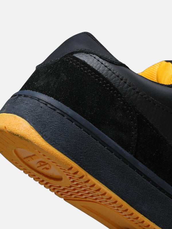 Mormaii Oahu Black & Yellow Sneakers - Comfortable Men's Running Shoes for Outdoor Sports & Casual Wear