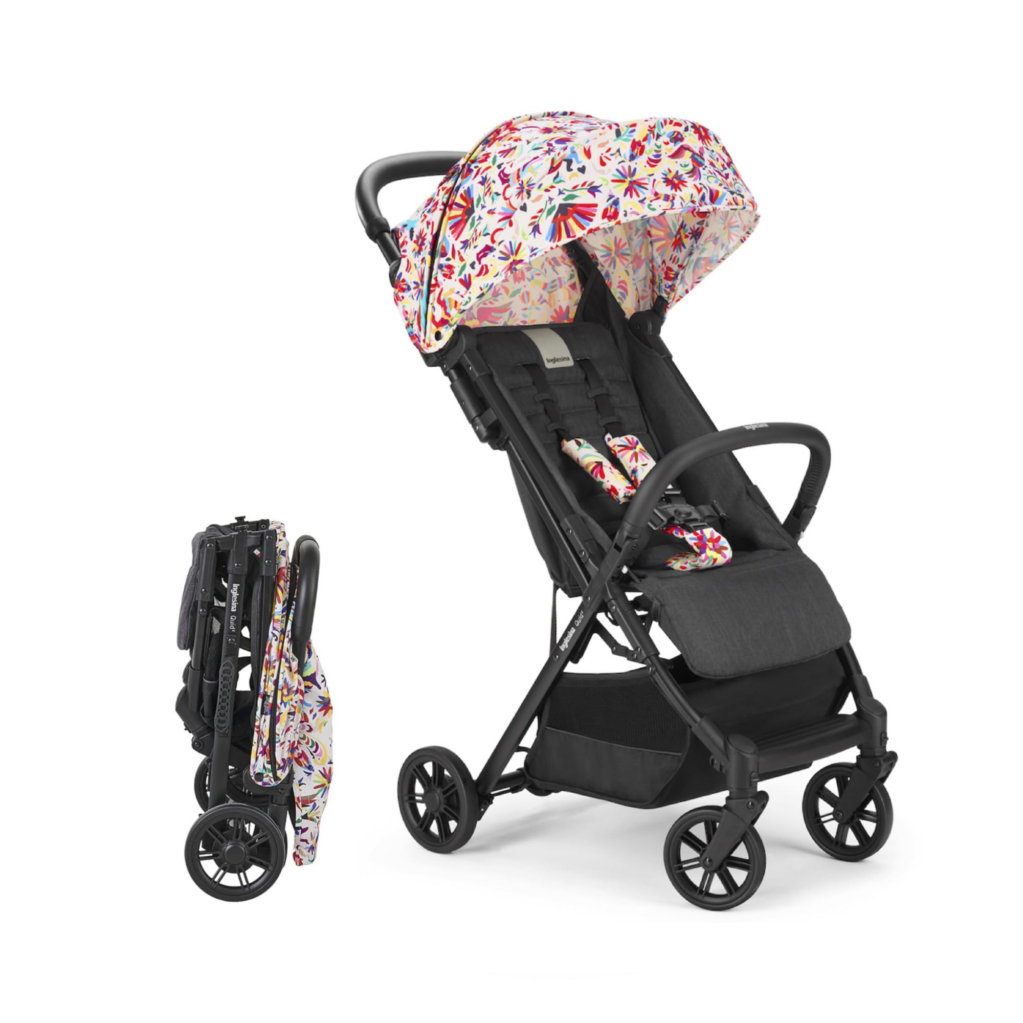Inglesina Quid Stroller - Lightweight Compact Travel Stroller for Babies & Toddlers (3 Months to 50 lbs) | Airplane Approved, Easy Fold, BPA Free | Perfect for Travel, Shopping & Daily Walks