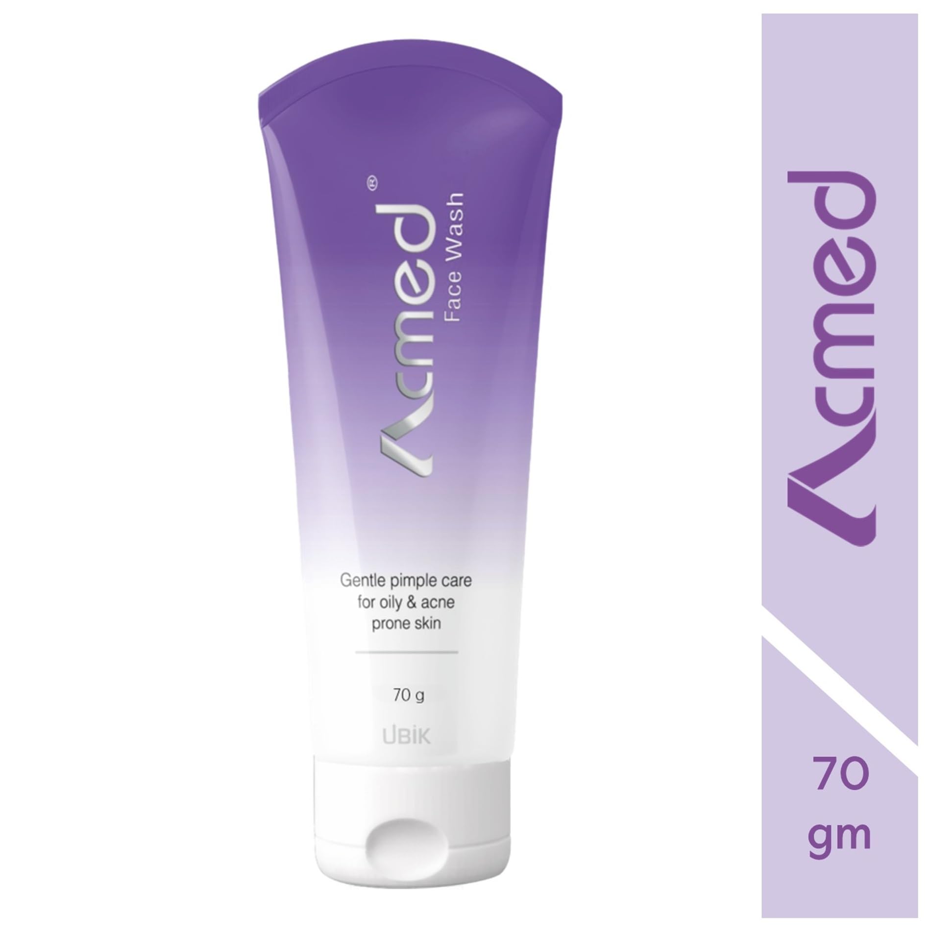 Acmed Pimple Care Acne Prevention Face Wash 70g - Gentle Cleanser for Oily & Acne-Prone Skin | Pack of 1 | Daily Skincare Routine for Clear & Healthy Complexion