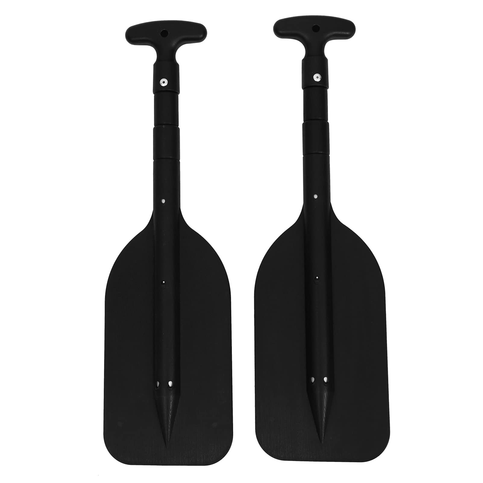 BESPORTBLE 2-Pack Adjustable Aluminum Kayak Paddles - Telescoping Canoe Paddles for Kayaking, Canoeing & SUP (34-56