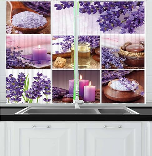 Purple and White