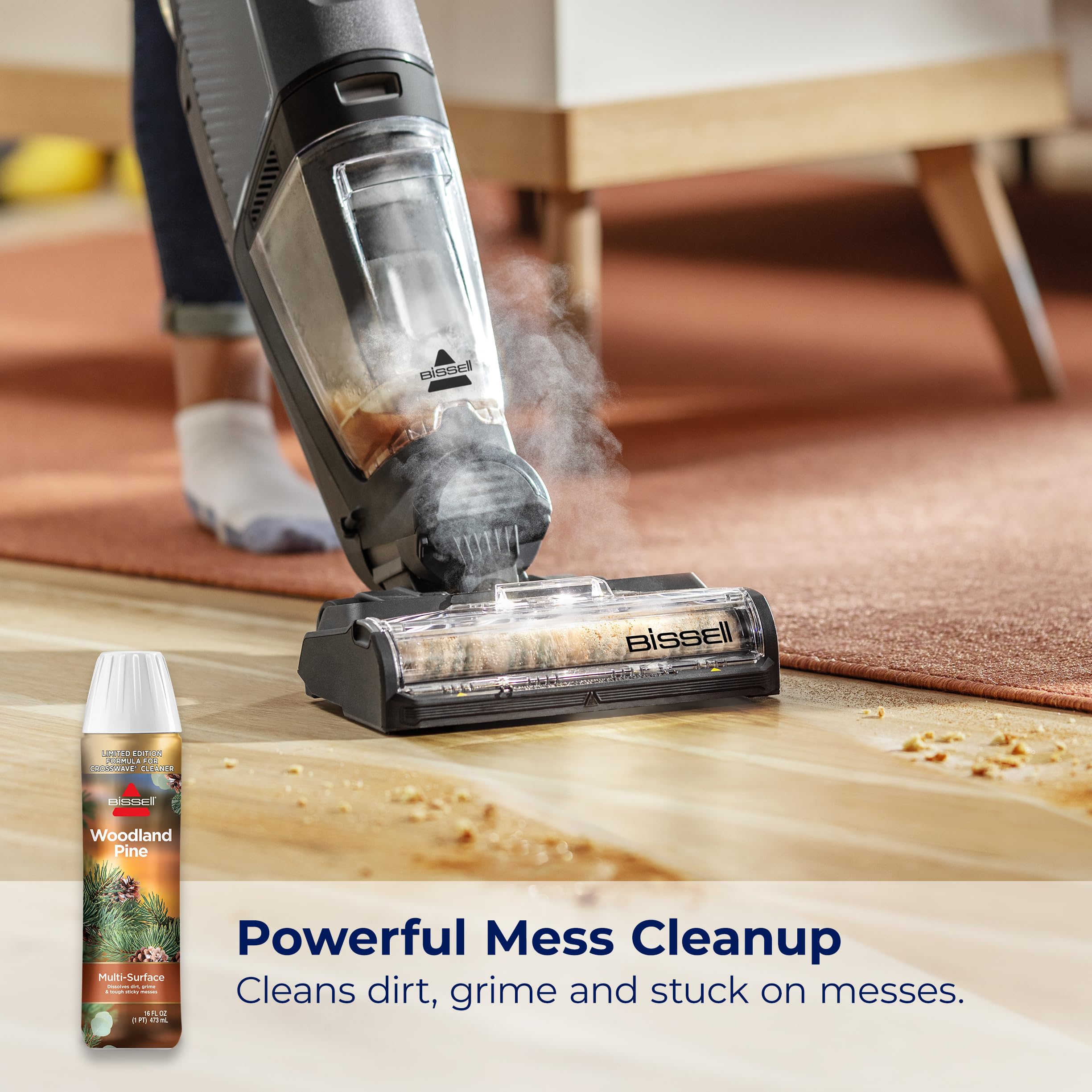 BISSELL Limited Edition Woodland Pine Multi-Surface Floor Cleaner - All-Purpose Cleaning Solution for Hardwood, Tile & Laminate Floors - Perfect for Homes with Pets & Kids