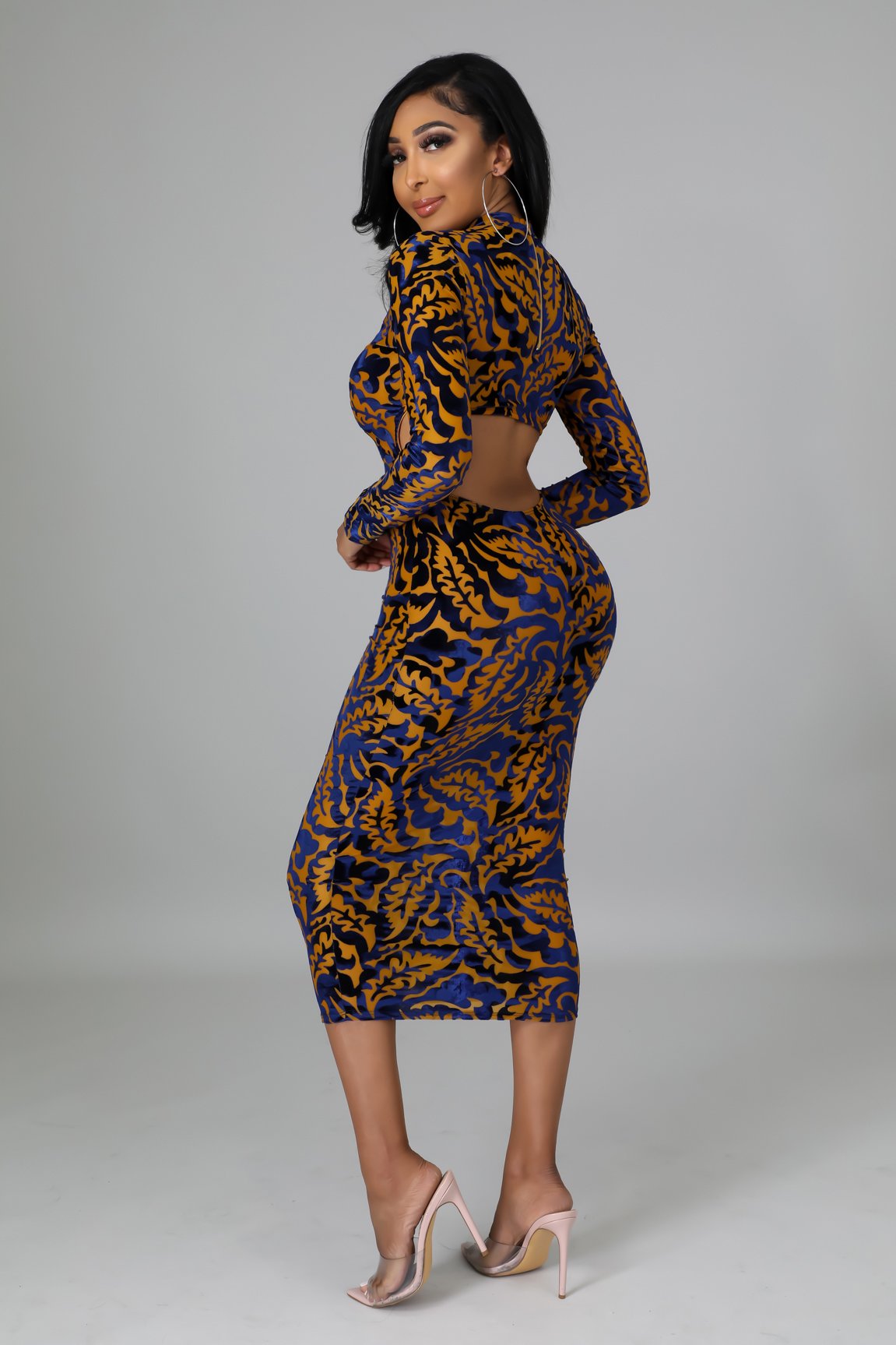 Katia Dress - Elegant Women's Floral Maxi Dress for Summer, Beach, and Special Occasions