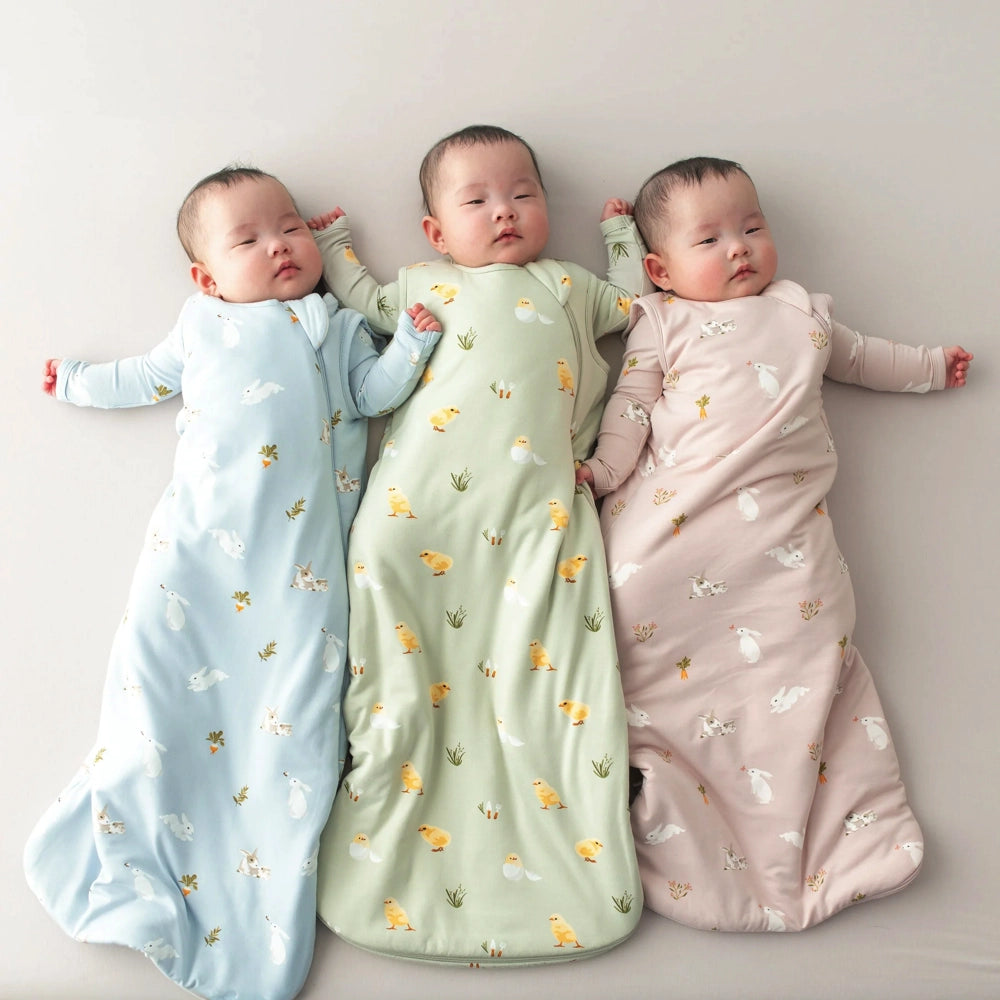 Kyte Baby 1.0 Tog Sleep Sack - Organic Cotton Baby Sleeping Bag for Newborn to Toddler | Soft & Breathable for Nursery, Daycare & Travel