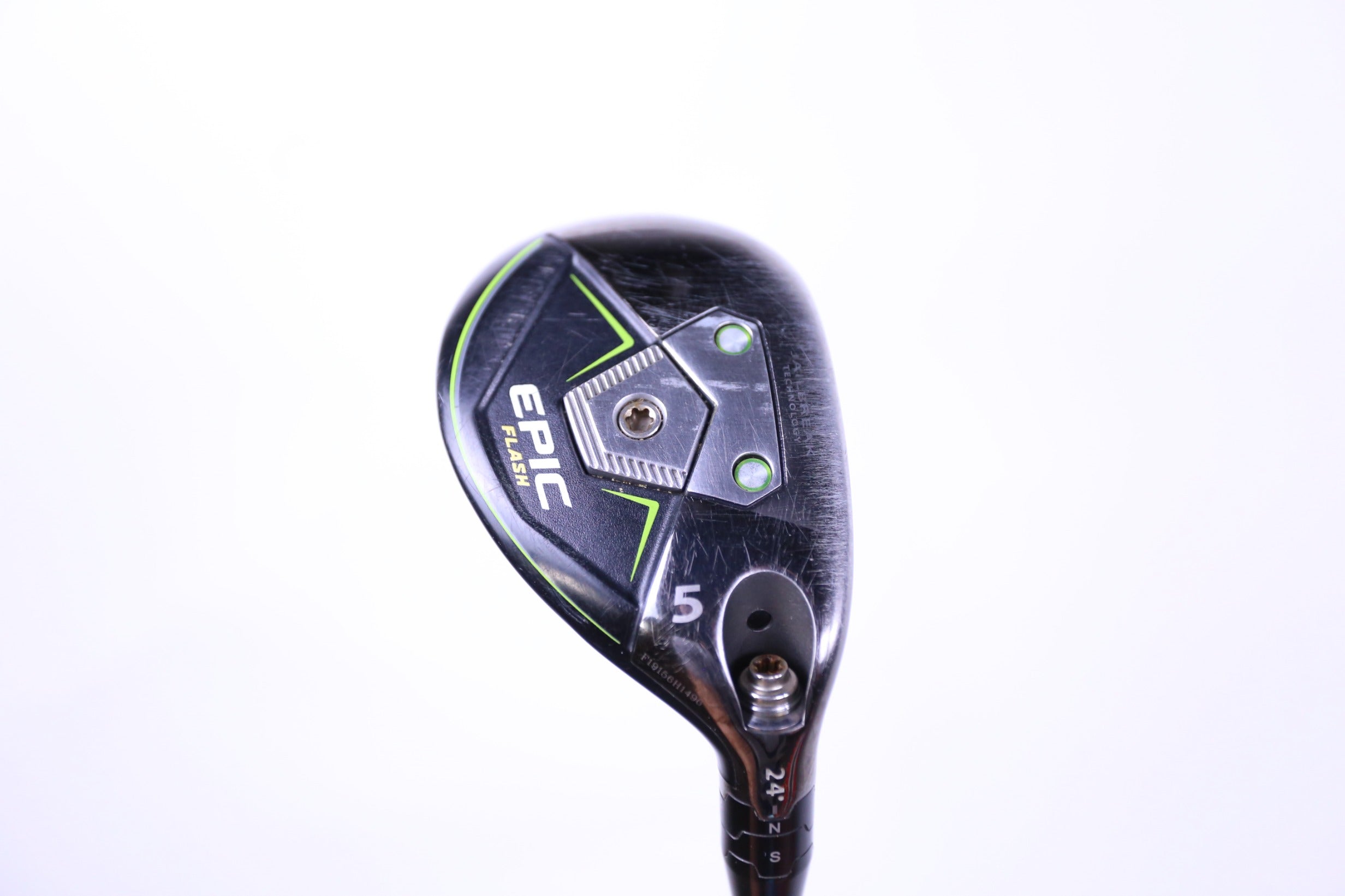 Callaway Epic Flash 5H Hybrid Golf Club - Right Handed 24° Regular Flex for Men - Perfect for Fairway Shots and Rough Recovery