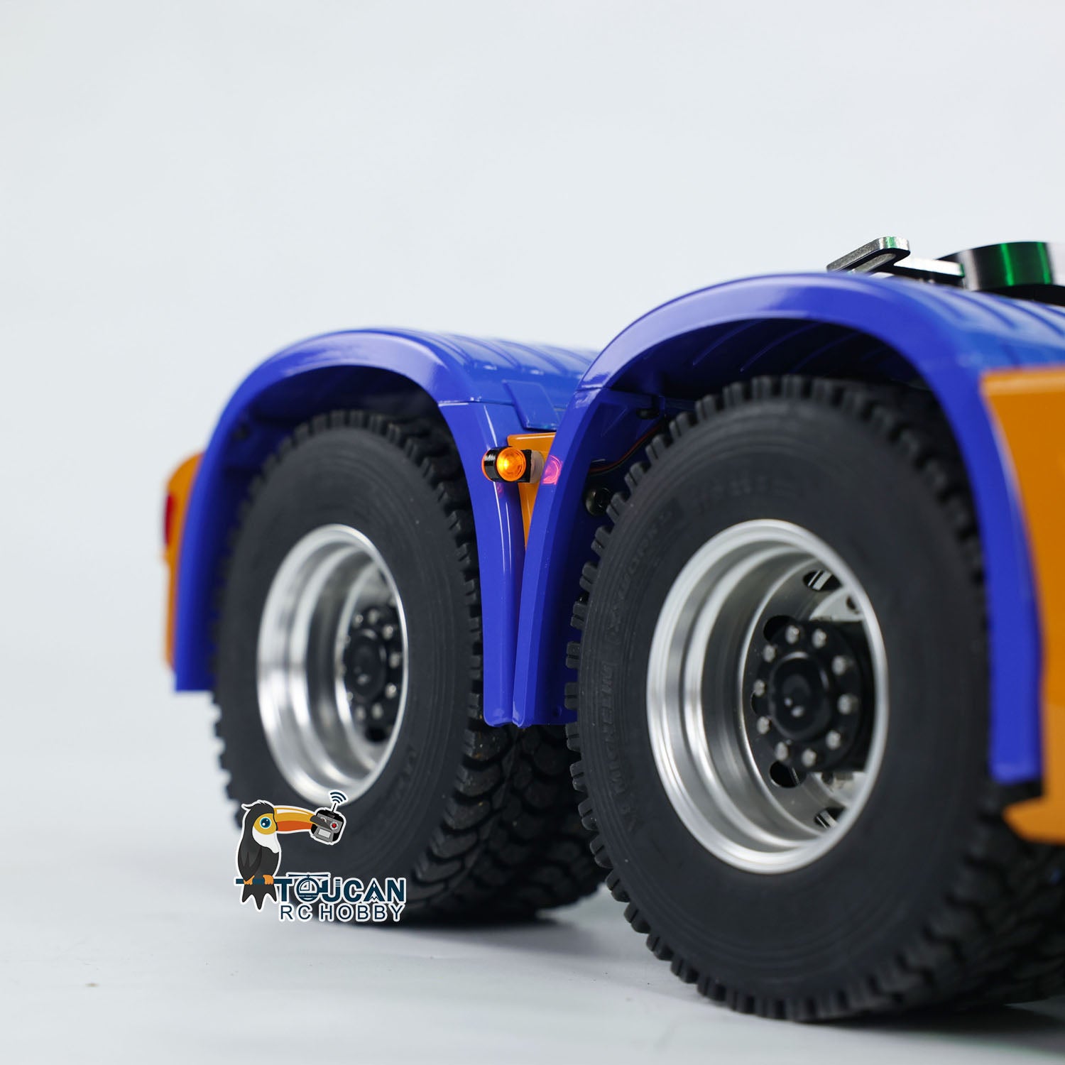 1/14 Scale Metal Remote Control Tractor RC Truck - 2 Speed Gearbox, ST8 Radio with Realistic Sound & Light Effects | Off-Road Adventure, Construction Site Play, Farm Toy Collection