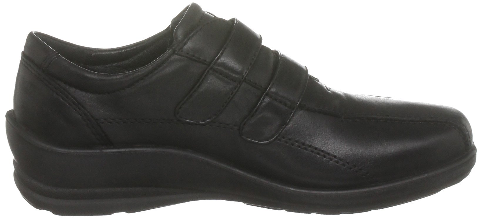 Padders Women's Sady Comfortable Wedge Heels - Black Size 7 | Fashionable Summer Sandals for Beach, Party & Casual Outings