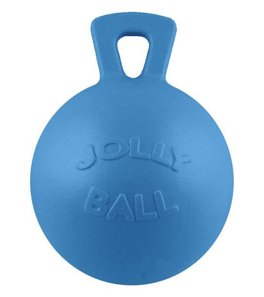 Jolly Ball with Handle 10 Inch - Scented Chew Toy for Dogs - Perfect for Playtime, Training, and Outdoor Activities
