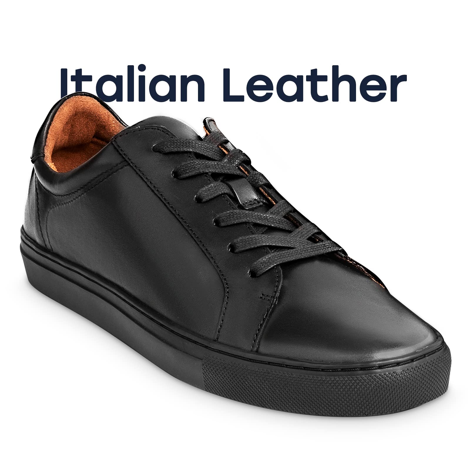 Dunross & Sons Men's Sneakers - Fashionable Lace-Up & Slip-On Casual Shoes for Men | Comfortable Leather Walking Shoes | Perfect for Daily Wear, Work & Outdoor Activities