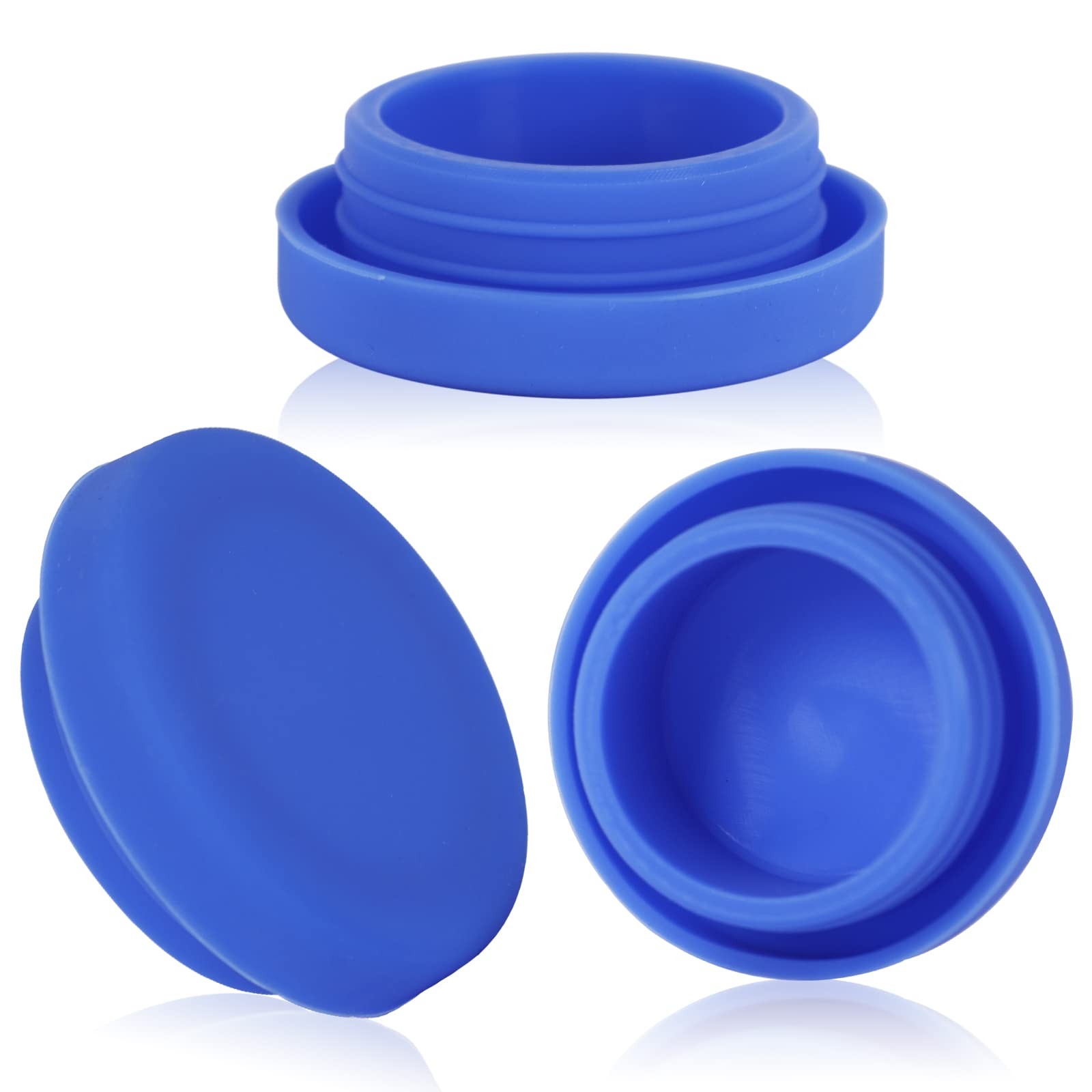 3 & 5 Gallon Water Bottle Replacement Caps - 100% Food Grade Silicone, Reusable, Non-Spill, Non-Toxic (6 Pack) - Perfect for Home, Office, Camping & Emergency Water Storage