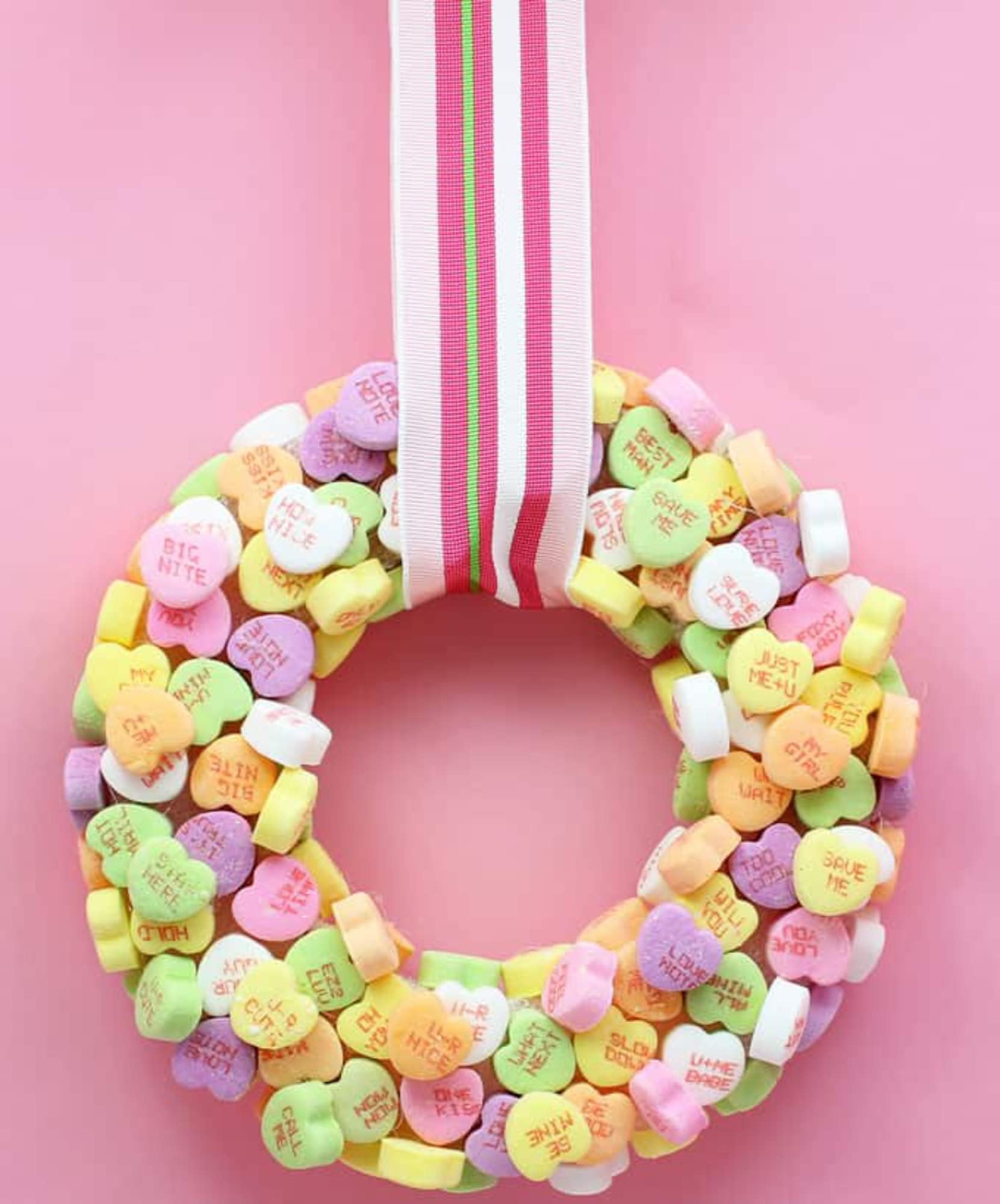 Sweet & Fun Conversation Hearts Candy - 5 Pound Bulk Bag for Valentine's Day, Parties, and Classroom Treats | Classic Candy Hearts with Romantic Messages