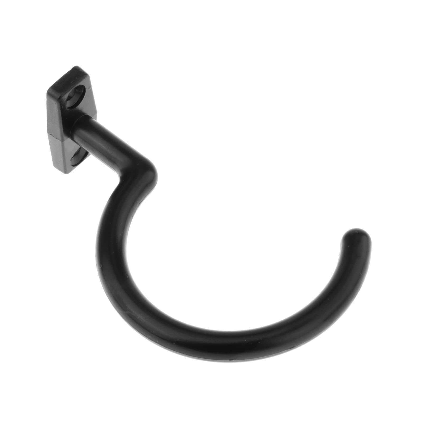 Zinc Alloy Snooker Cue Hooks & Bridge Rod Set with 2 Screws - Sturdy Pool Table Accessories for Billiard Ball Rack and Cue Storage in Game Rooms