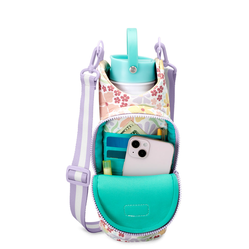 Fresh Cut Water Bottle Sling - Lightweight & Durable Bottle Holder for Hiking, Gym & Outdoor Activities - Perfect for Sports, Travel & Everyday Use