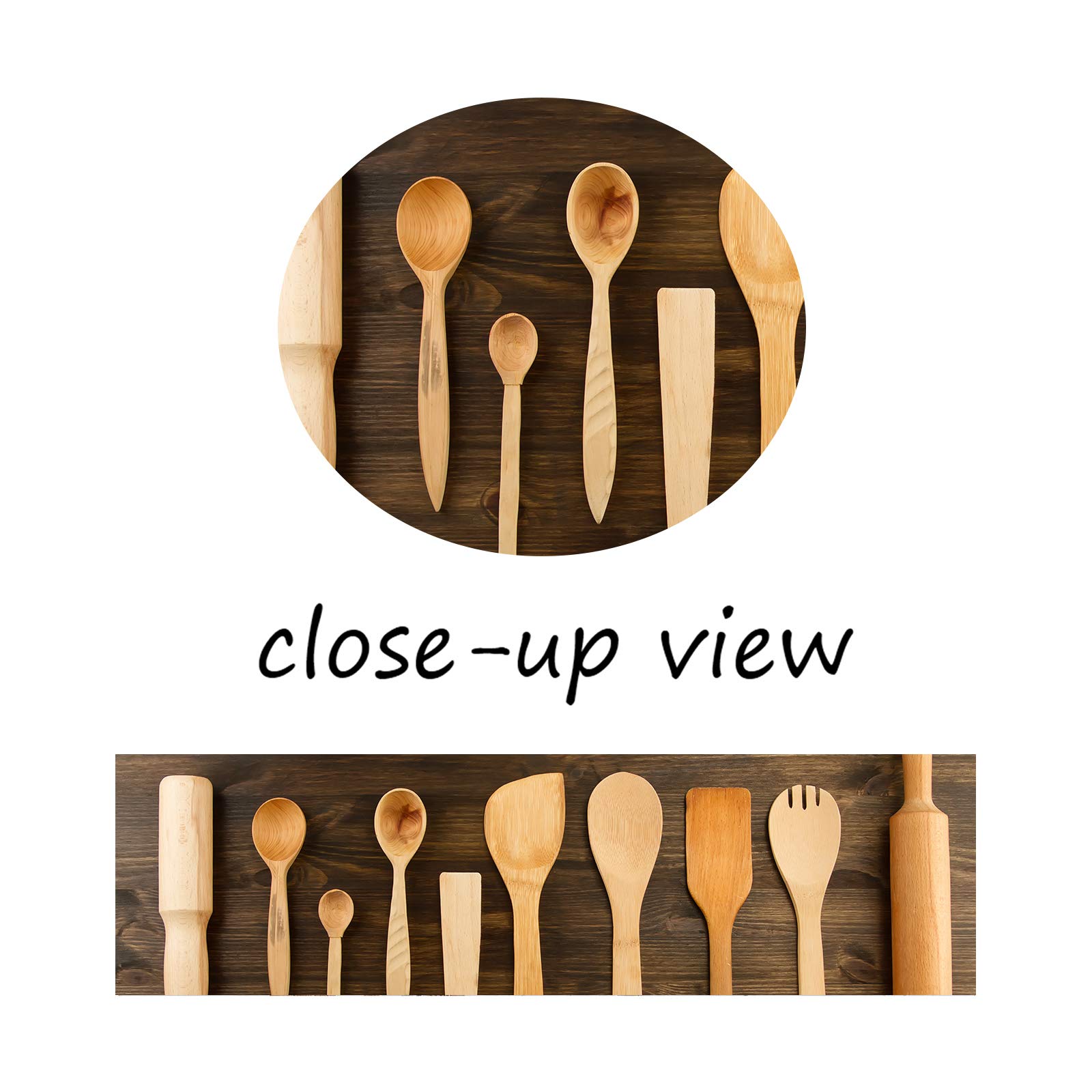 Modern Kitchen Canvas Wall Art Decor - 32x48 Inches Spoons Themed Dining Room Pictures - Perfect for Home, Restaurant & Cafe Decor