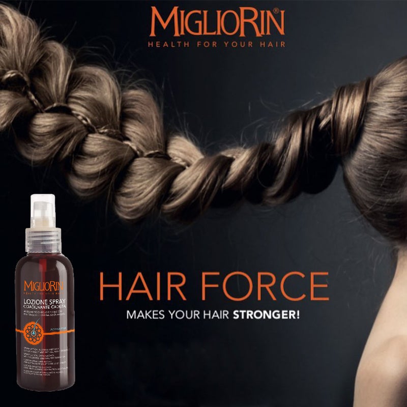 Migliorin Anti Hair Loss Spray - Alcohol-Free Formula for Thicker Hair (125ML) | Promotes Hair Growth & Reduces Breakage | Ideal for Daily Use at Home or Travel