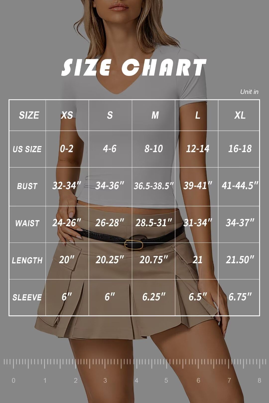 Vertvie Women's Sexy V-Neck Slim Fit T-Shirt - Double Lined Short Sleeve Y2K Basic Tee for Casual Wear, Clubbing & Date Night Outfits