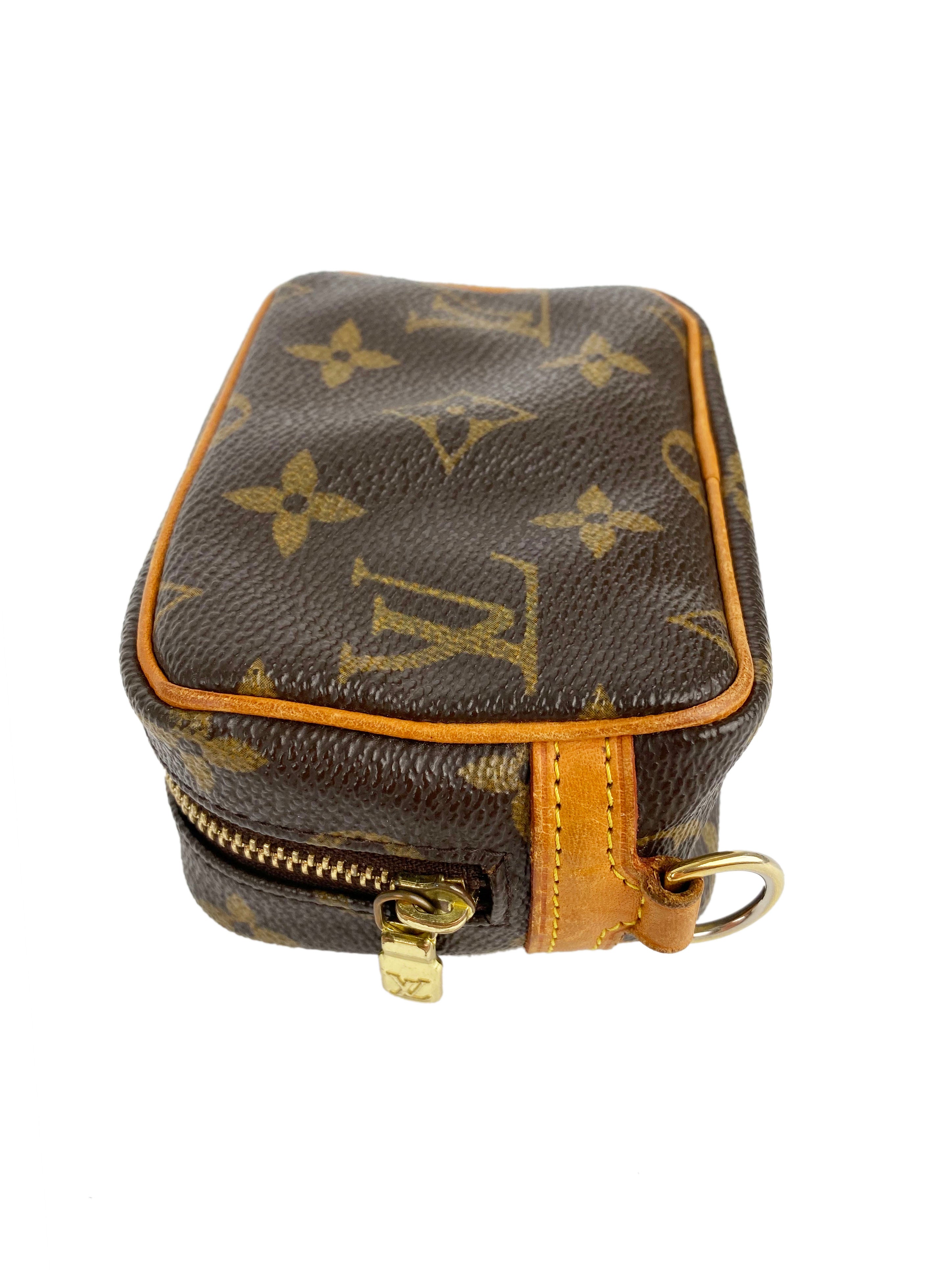 Louis Vuitton Monogram Wapity Coin Pouch - Luxury Small Wallet for Cash & Cards - Perfect for Travel, Parties & Everyday Use
