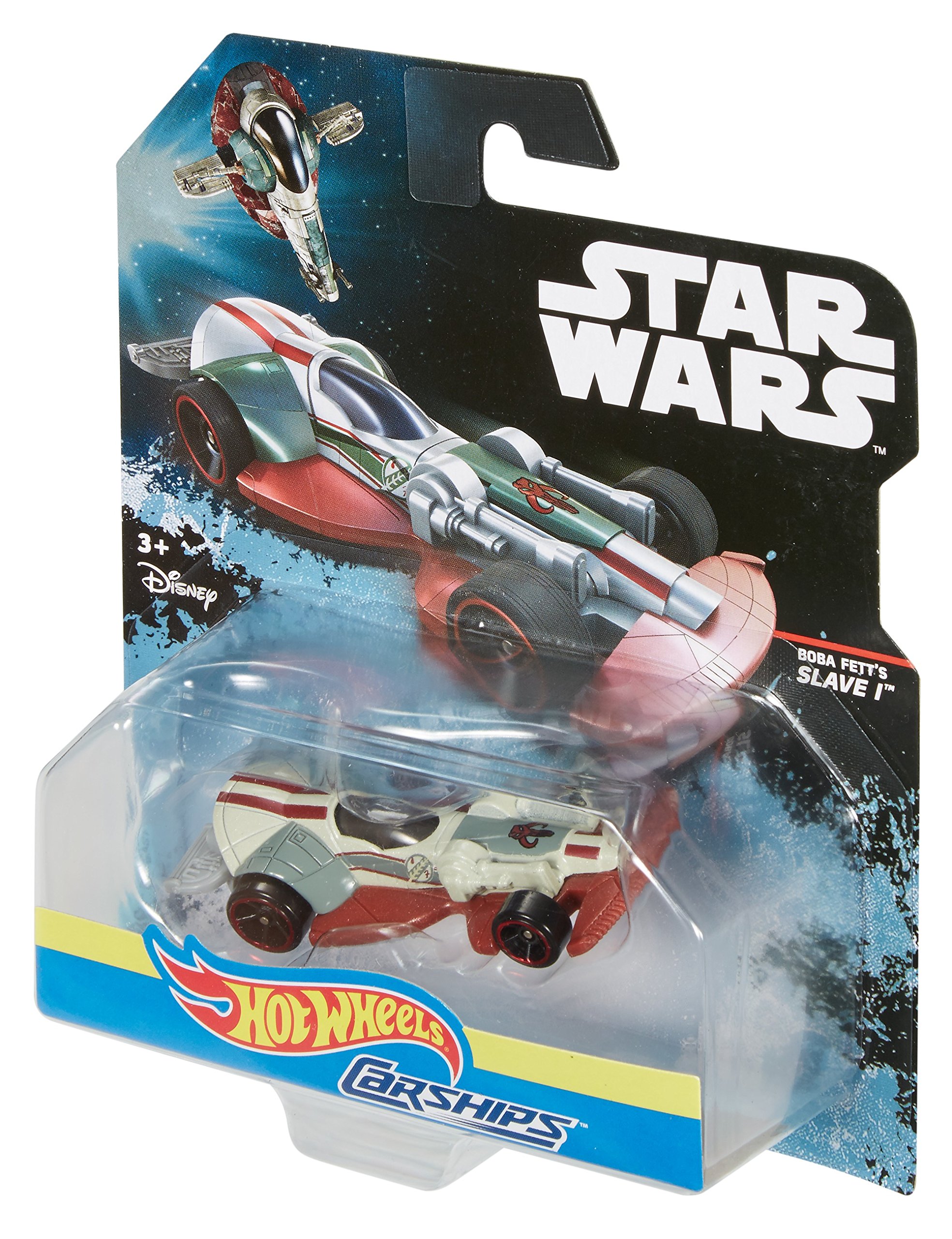 Hot Wheels Star Wars Boba Fett Vehicle Die-Cast Car - Collectible Toy for Kids & Adults - Perfect for Play, Display & Star Wars Fans