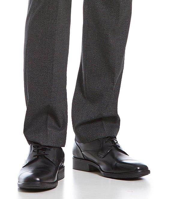 Lancaster Cap Toe Oxford Dress Shoes for Men - Classic Business Formal Leather Shoes for Office, Wedding & Professional Occasions