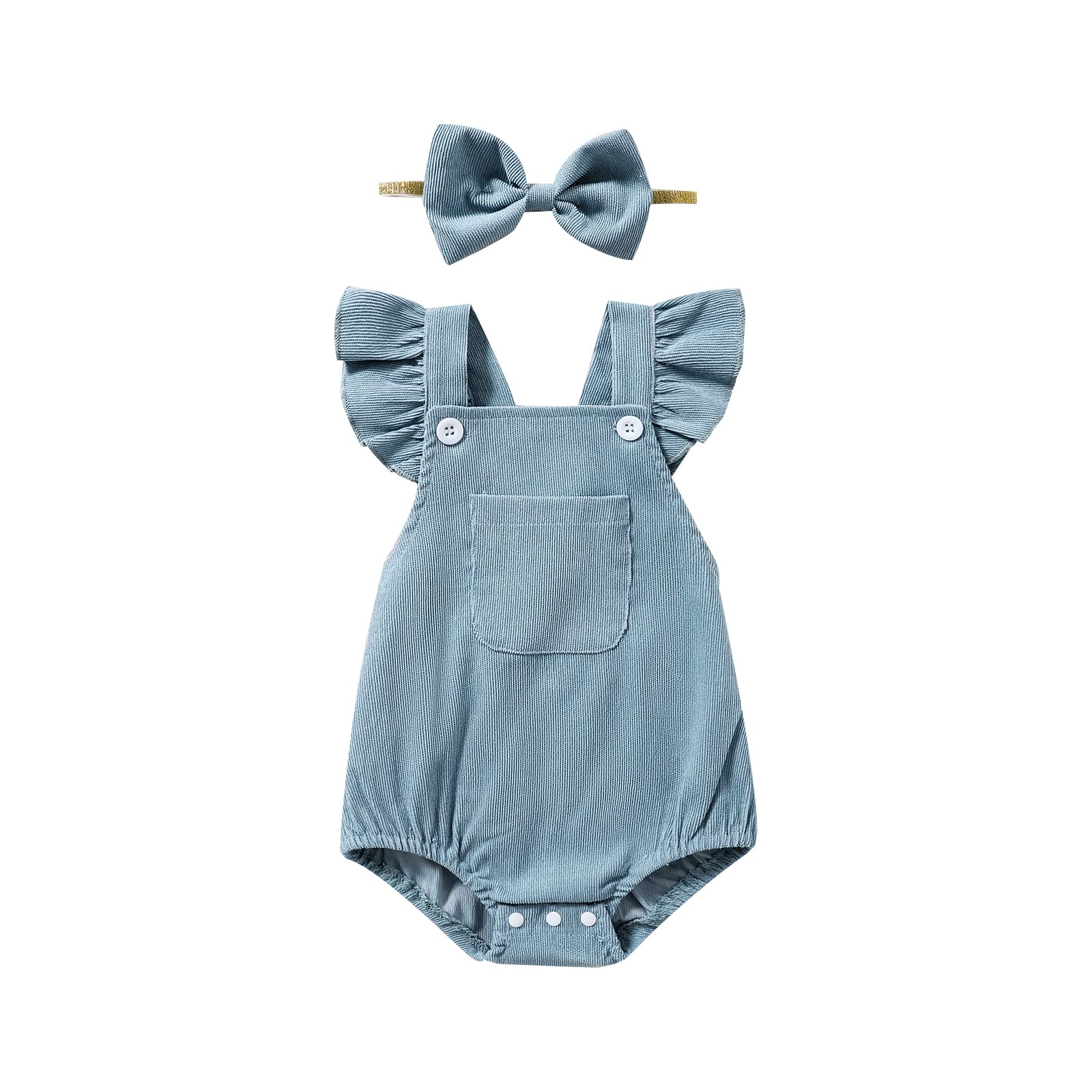 Douhoow Infant Baby Girl Rainbow Boho Ruffled Sleeveless Romper Outfit with Headband - Perfect for Summer Photoshoots, Beach Vacations & Boho-Themed Parties