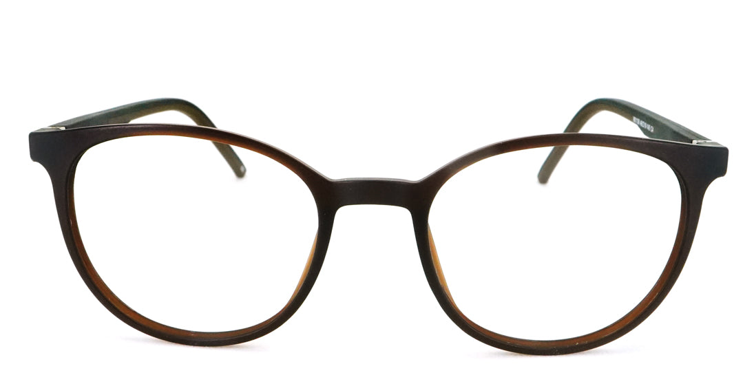 Stylish Plastic Eyeglasses Frame 801136 - Lightweight & Durable for Men & Women - Perfect for Reading, Driving & Fashion Accessories