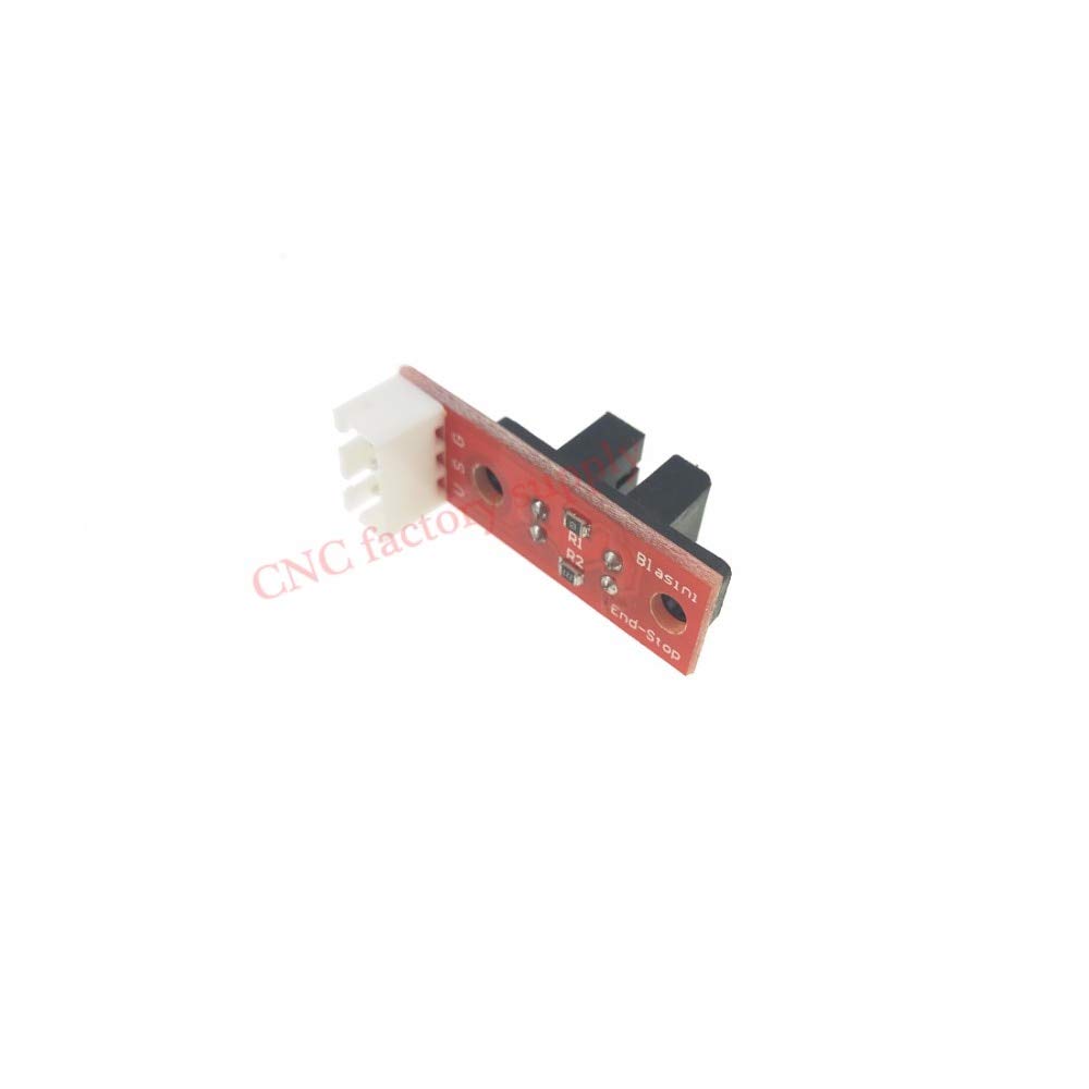 10pcs 3D Printer Optical Endstop Limit Switches for RAMPS 1.4 Board with 3Pin Cable - Red Mechanical Switches for 3D Printing Accessories | Perfect for DIY 3D Printer Repairs & Upgrades
