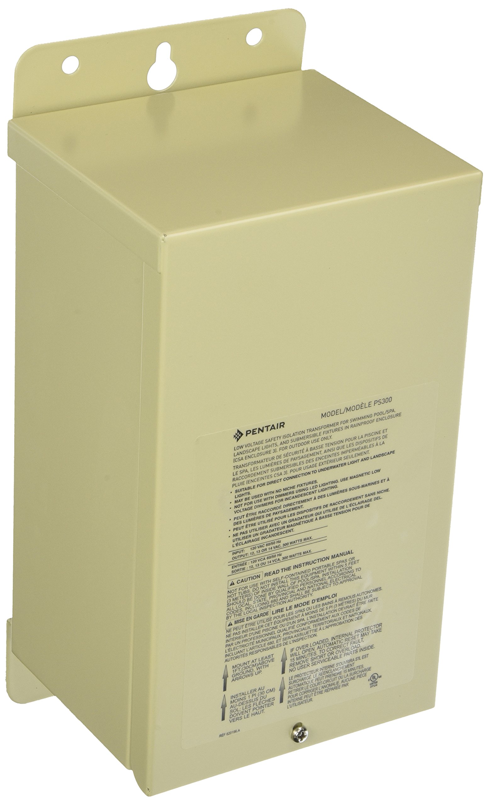 Pentair 619963 Pool Rated Transformer for Swimming Pools & Spas | Waterproof & Durable | Perfect for Pool Lighting & Automation Systems