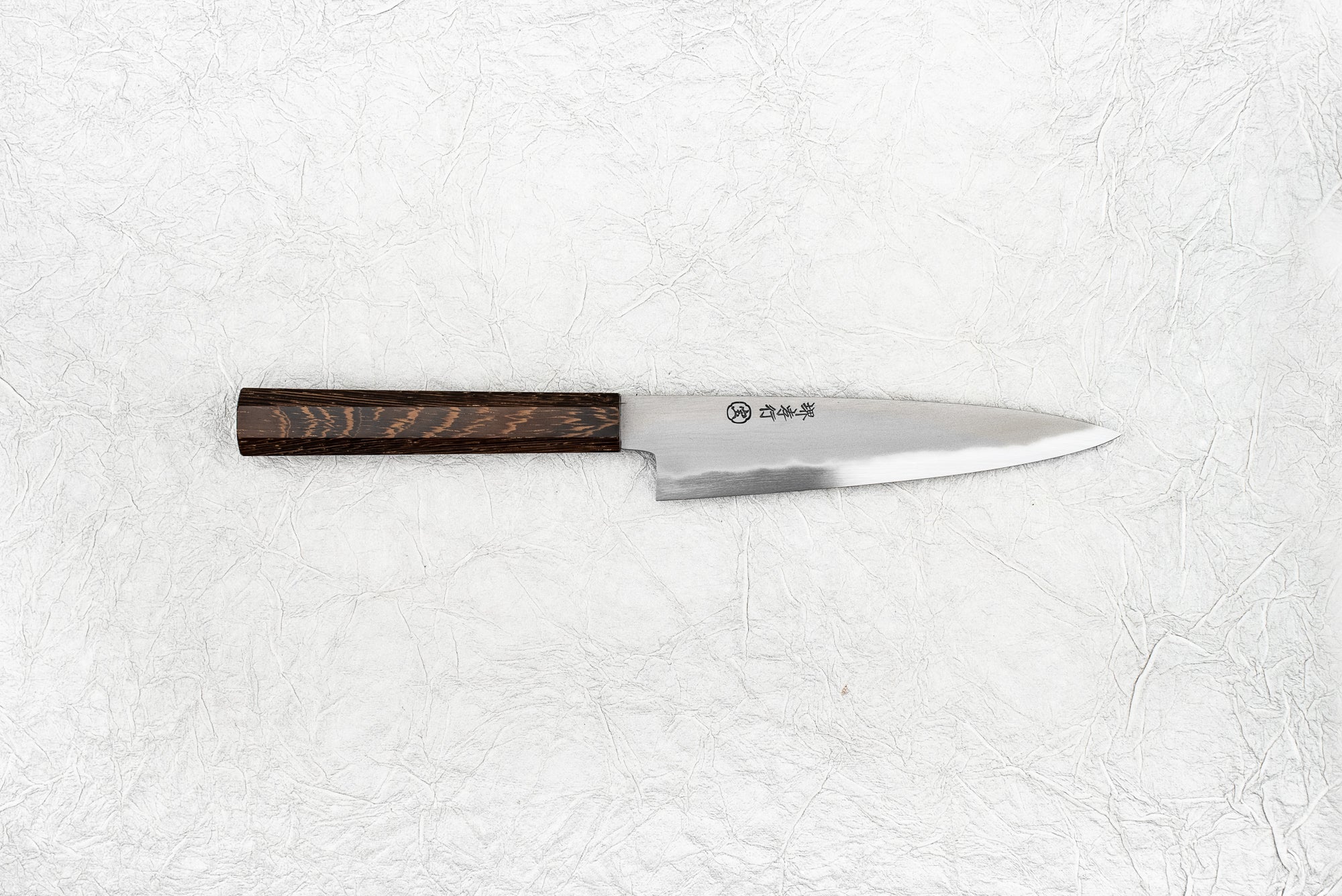 Sakai Takayuki Sanpo Shirogami Kasumi Petty Knife 150mm - High Carbon Steel Japanese Utility Knife for Slicing, Peeling & Precision Cutting